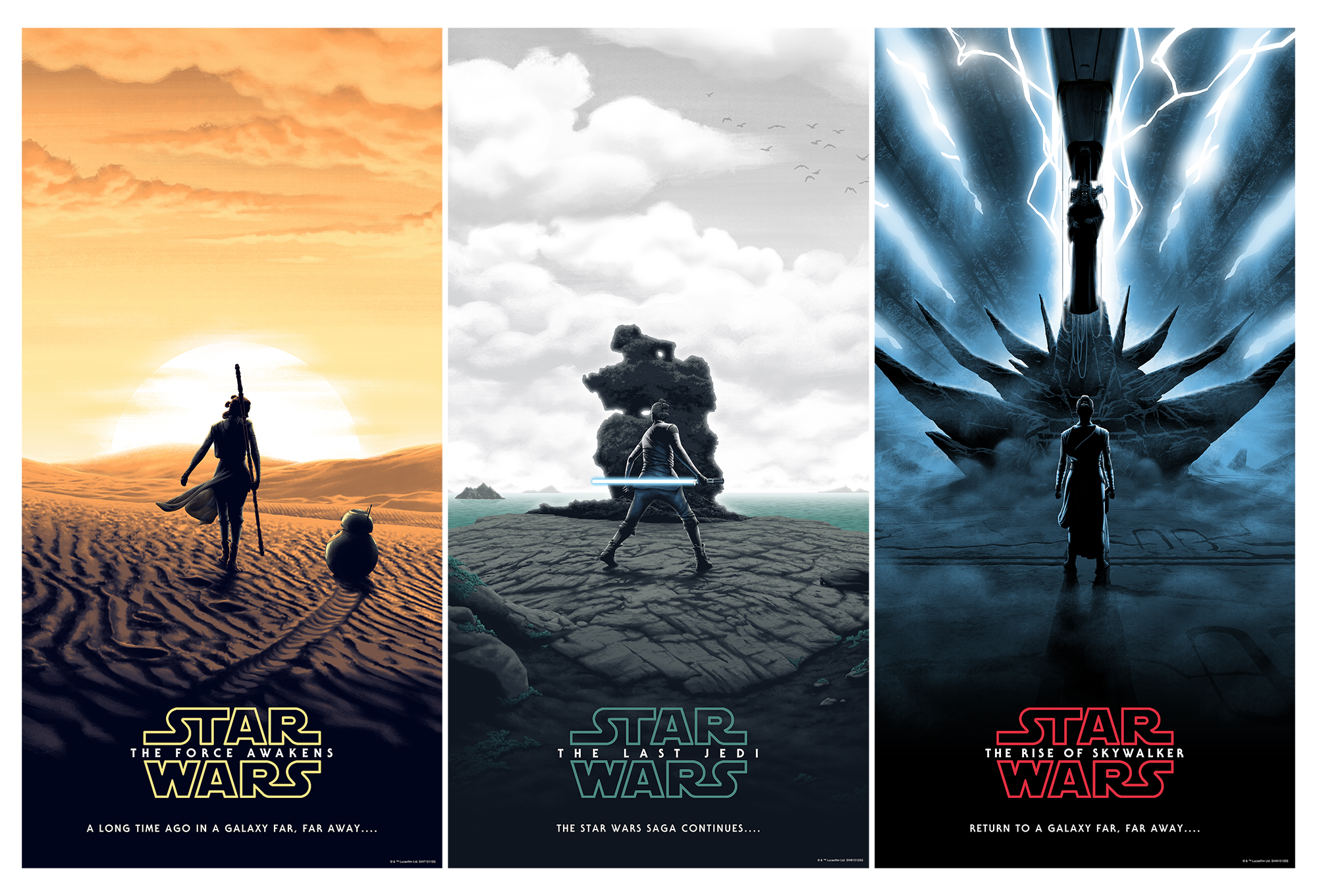 Florey "Star Wars Sequel Trilogy" SET