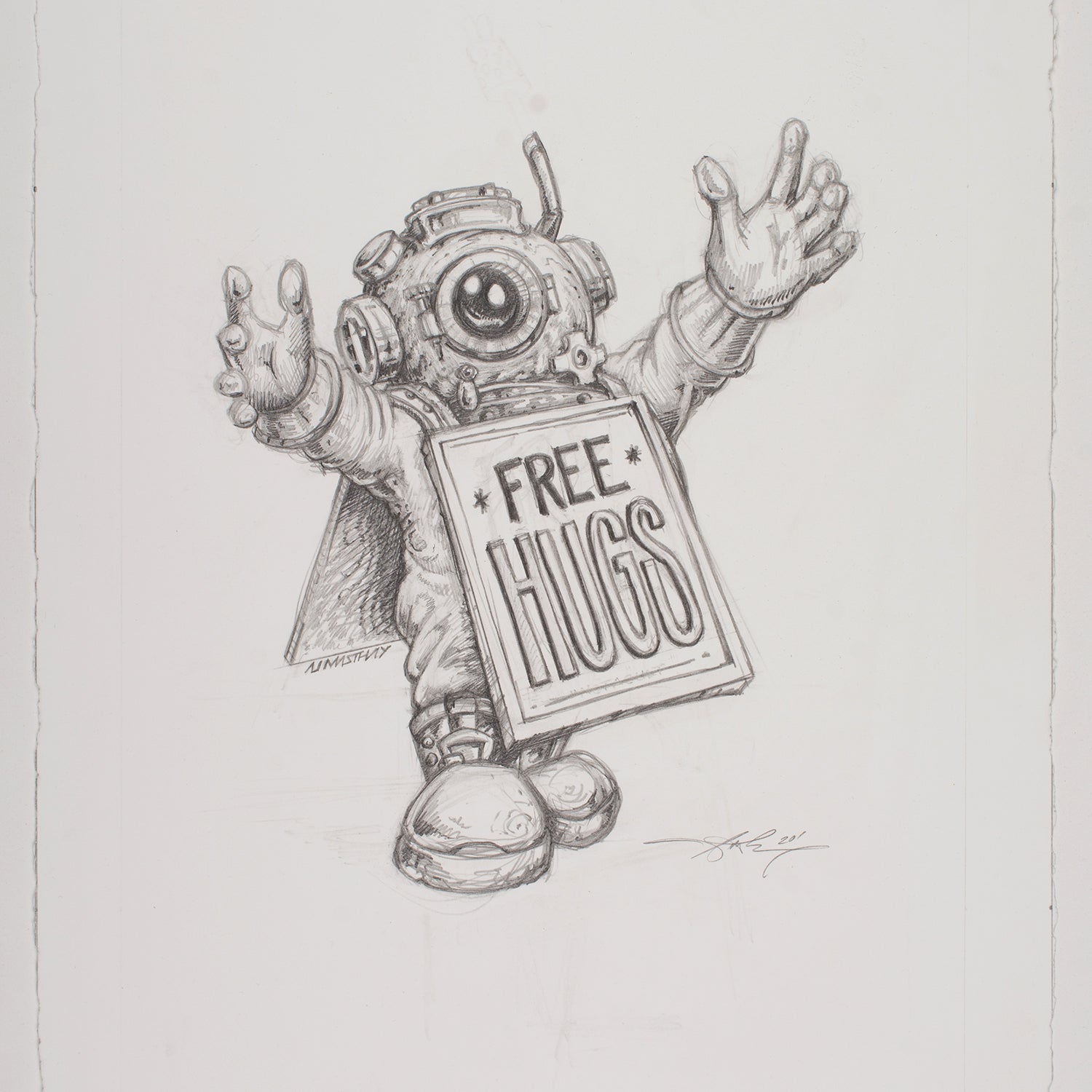 AJ Masthay "Free Hugs" Graphite OG