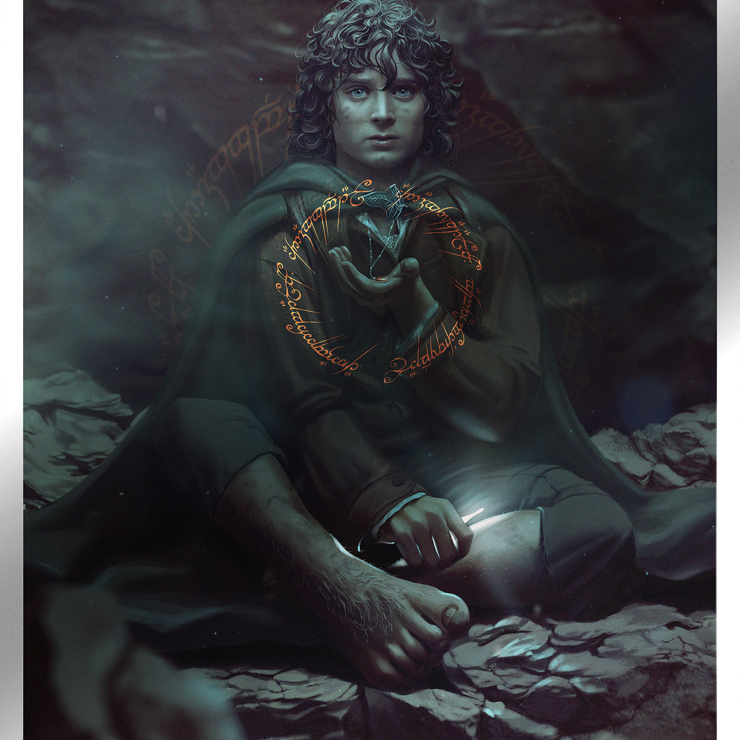 Ann Bembi "Frodo Inscription" Foil Variant
