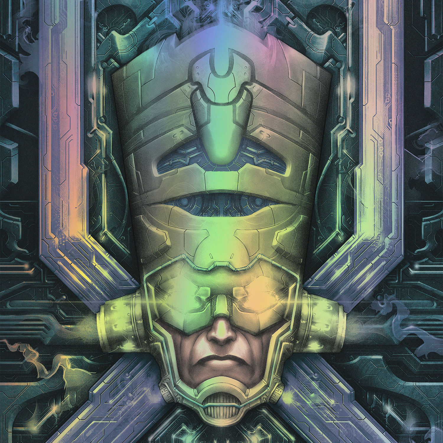 M. Siergiejew "Cataclysm: Ultimate X-Men #1" Rainbow Foil Variant
