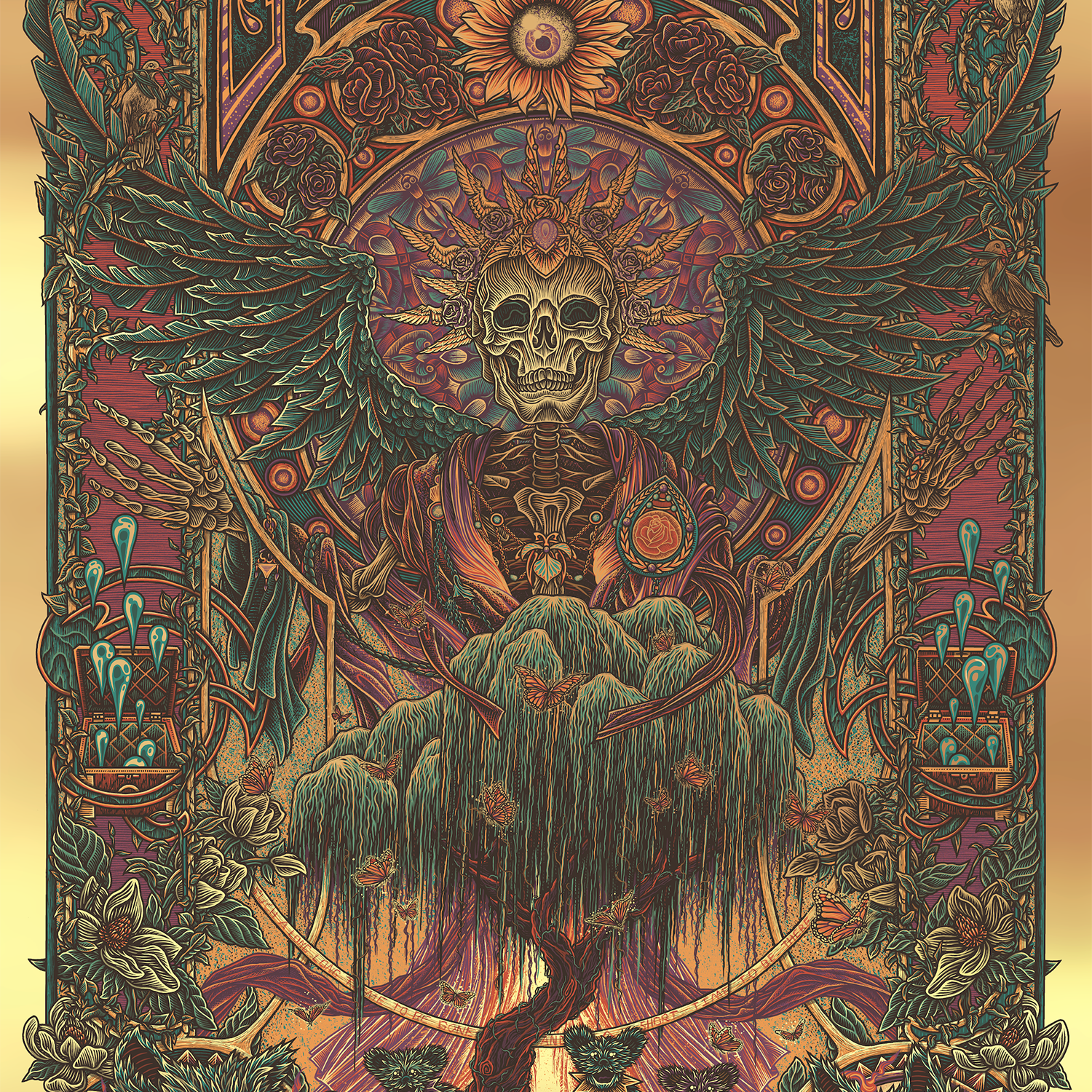 Luke Martin "Grateful Dead" Variant Foil
