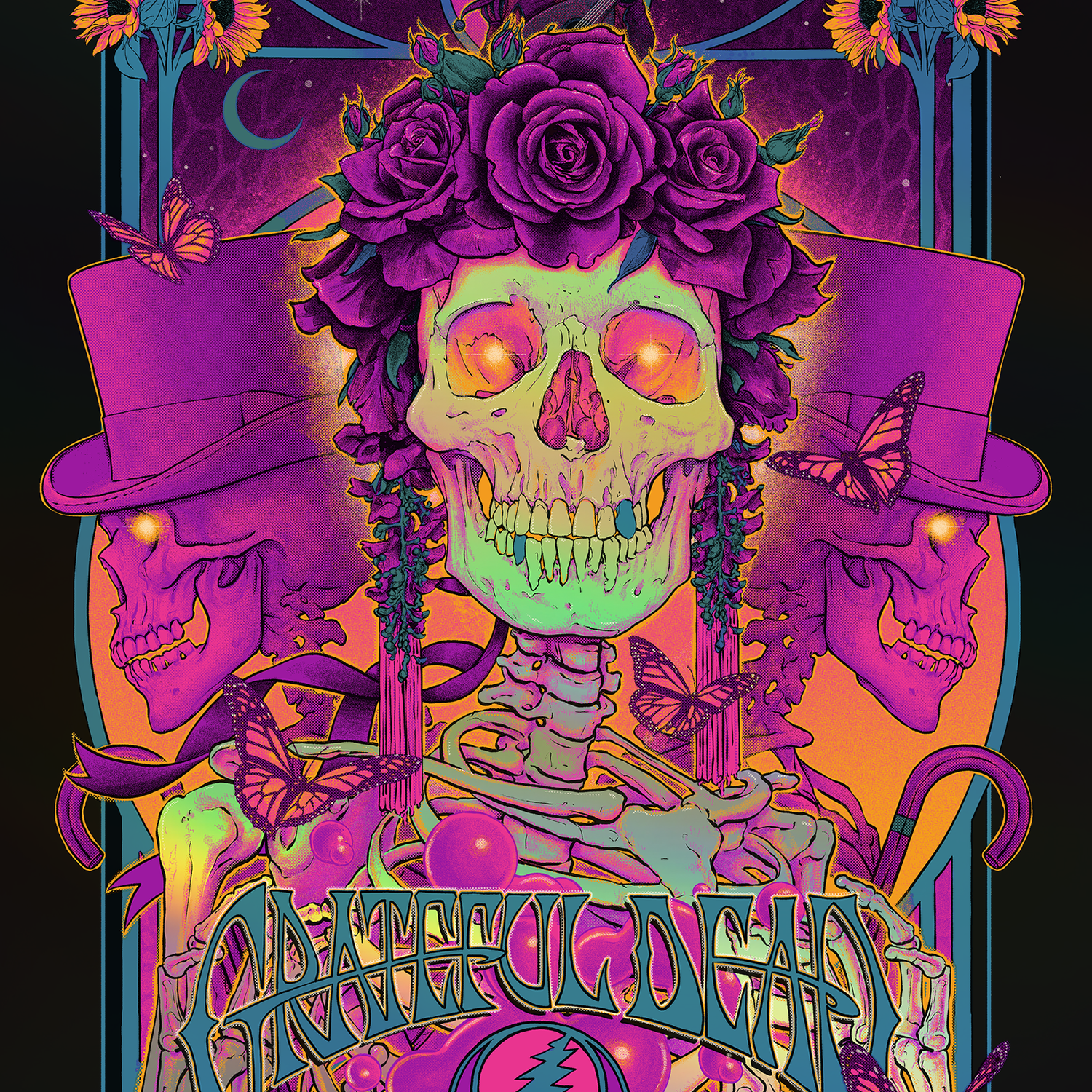 Vance Kelly "Grateful Dead" FOIL Variant