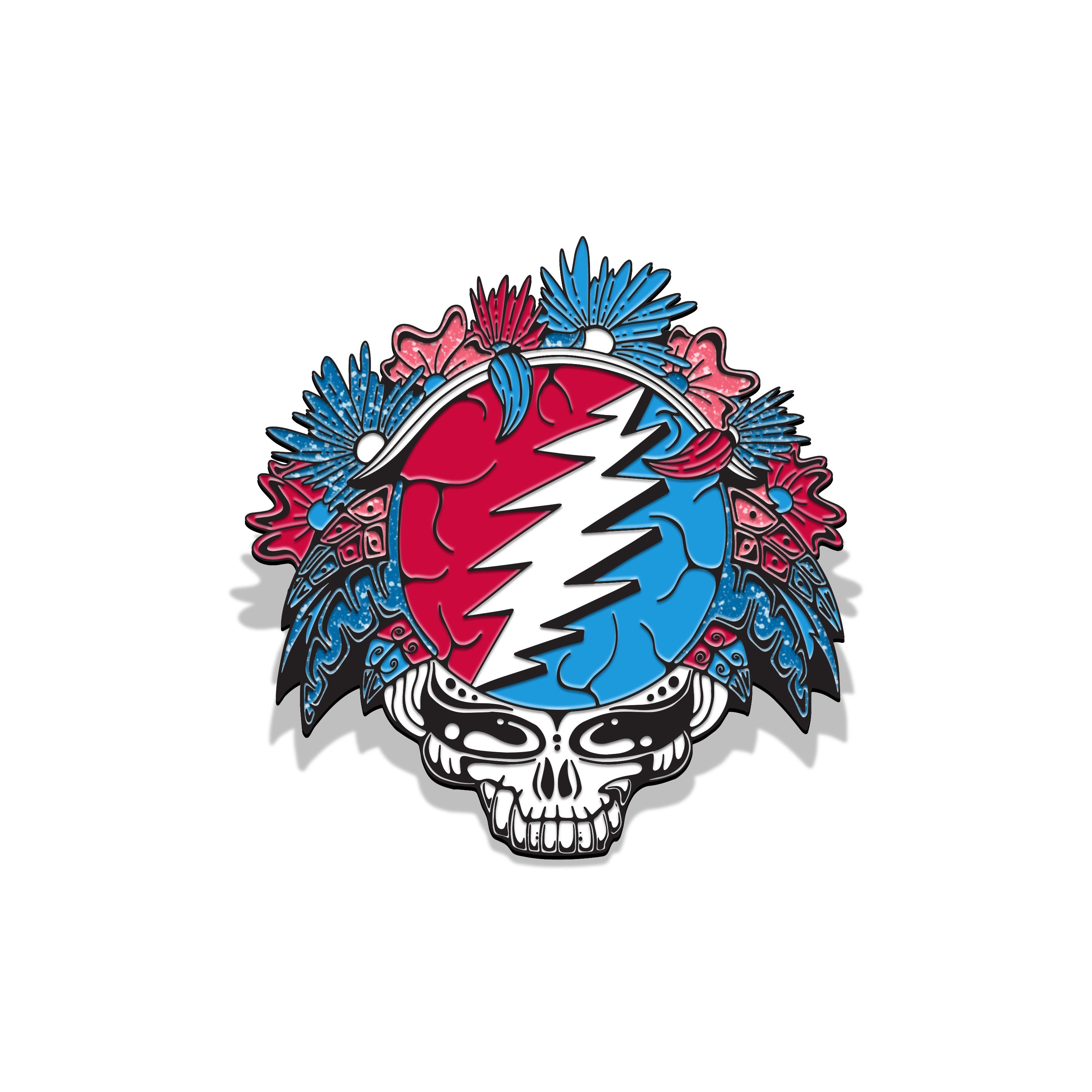Sunshine Jam Designs "Grow (Grateful Dead)" 2-Pin Combo
