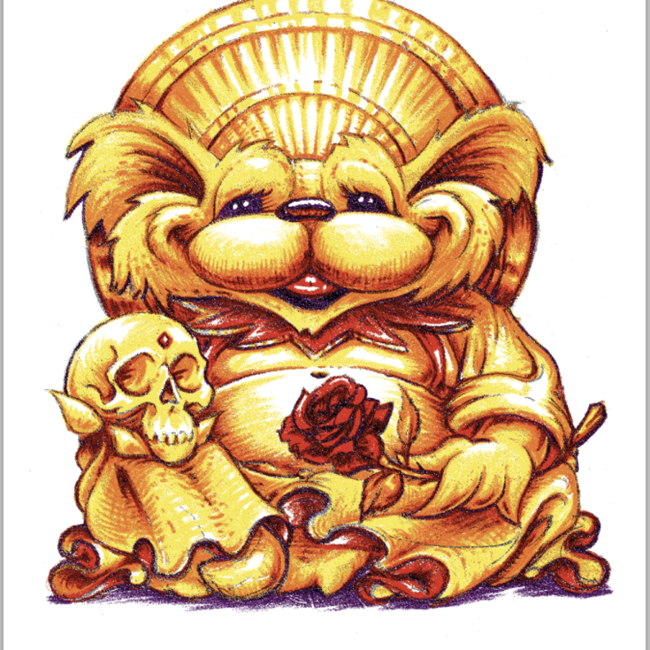 AJ Masthay "Dancing Bears - Vinyl Statues" SET + FREE PRINT + EXCLUSIVE PURPLE EDITION!