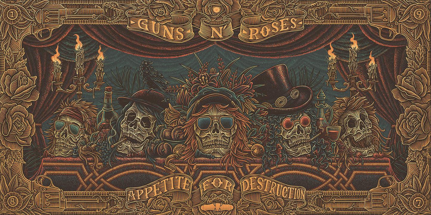 Luke Martin "Guns N' Roses" Variant Foil