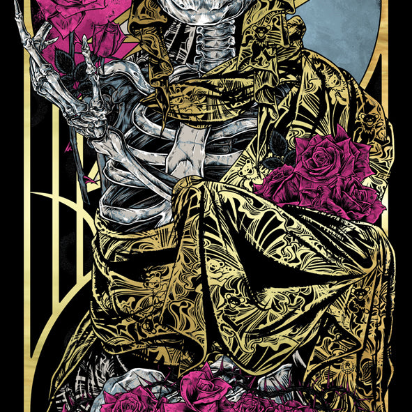Rhys Cooper "Grateful Dead" Pink Gold Foil Variant