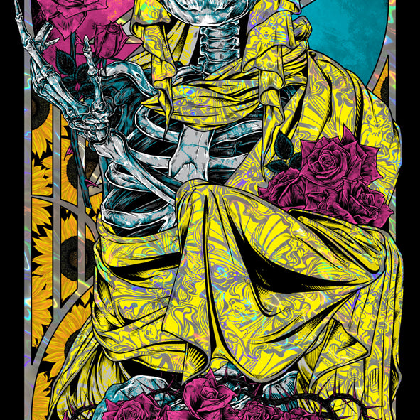 Rhys Cooper "Grateful Dead" Pink Fluoro Foil Variant