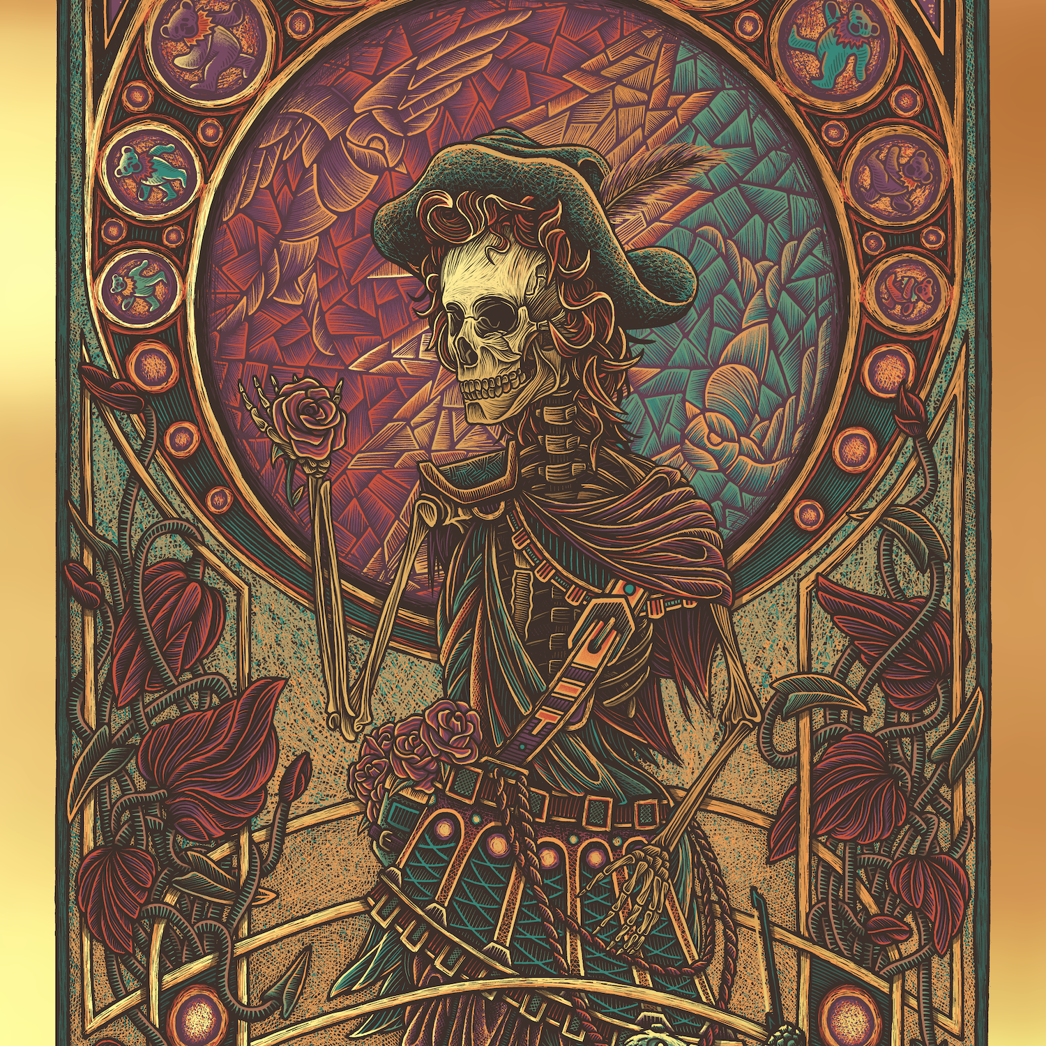 Luke Martin "Grateful Dead" Variant Foil