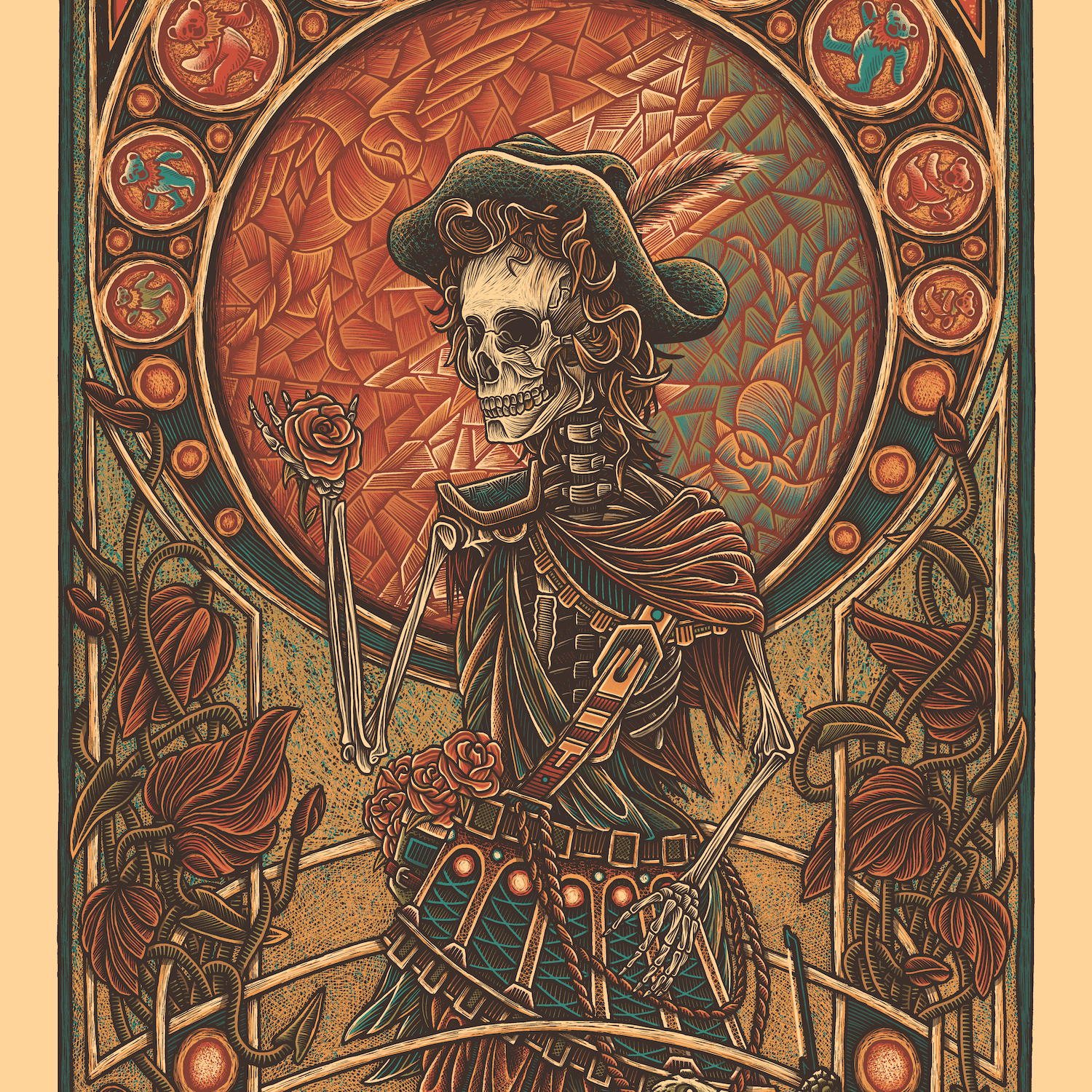 Luke Martin "Grateful Dead" Timed Edition