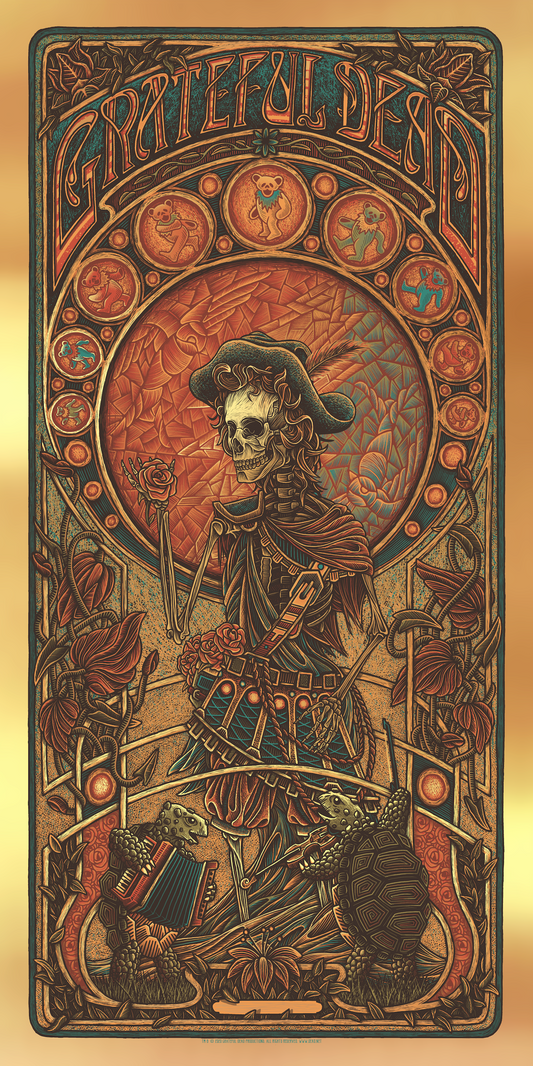 Luke Martin "Grateful Dead" Foil Edition