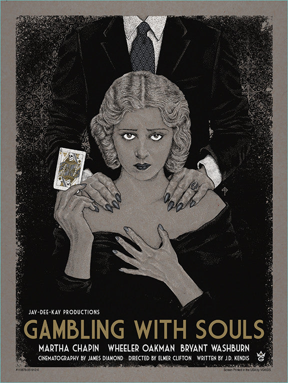 Timothy Pittides "Gambling With Souls" Gallery Variant
