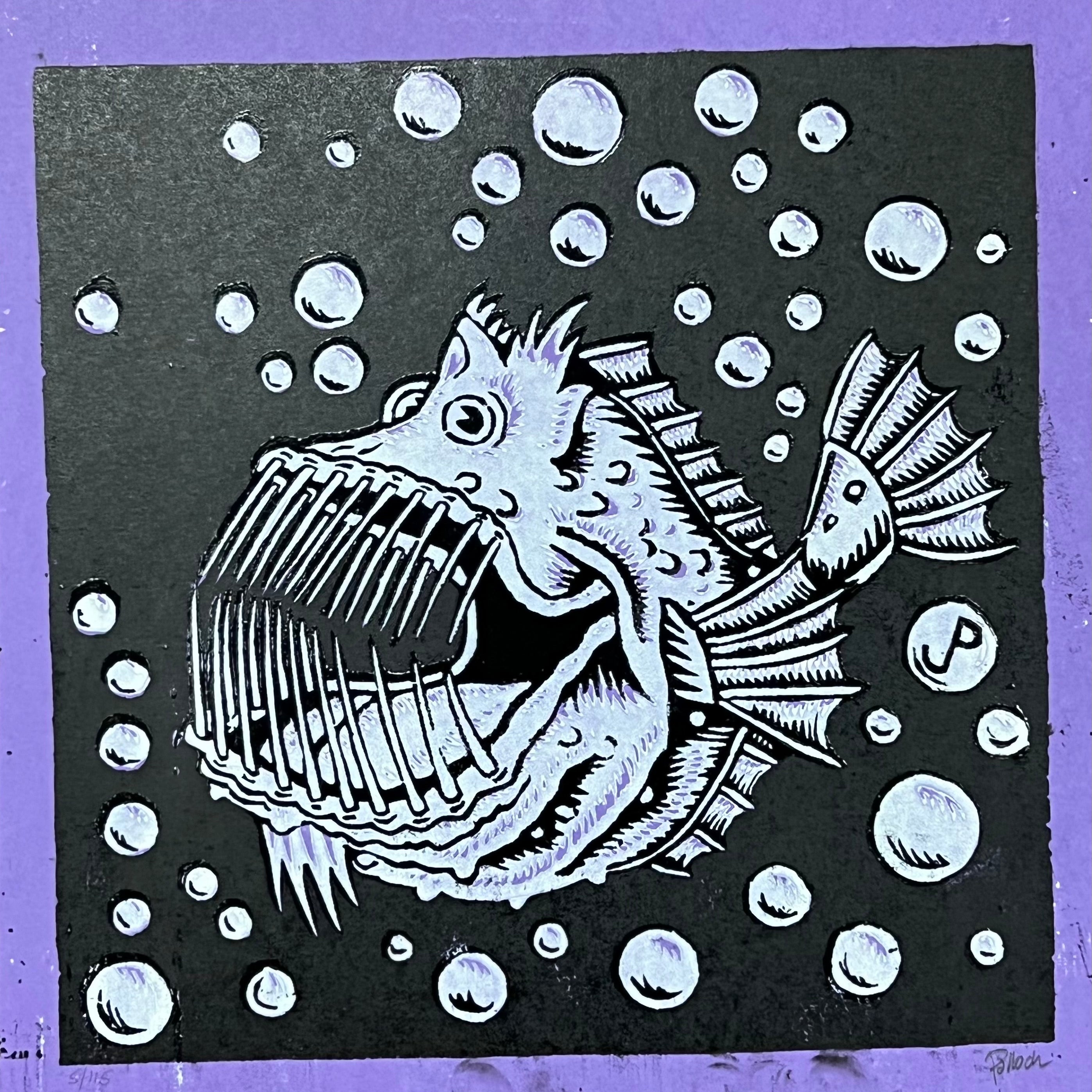 Jim Pollock "Fruit Fish" Grape Edition