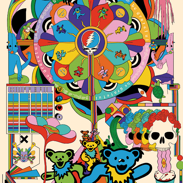 Murugiah "Grateful Dead" 3D Lenticular