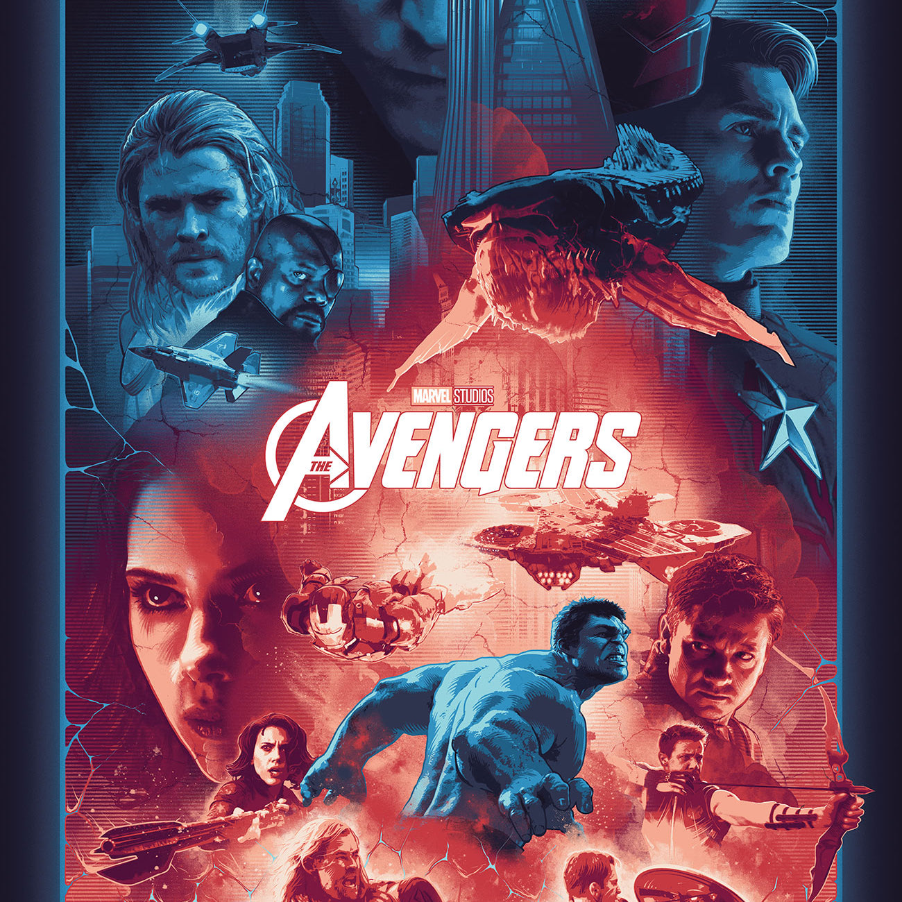 John Guydo "Avengers Infinity Saga" SET - Timed Edition