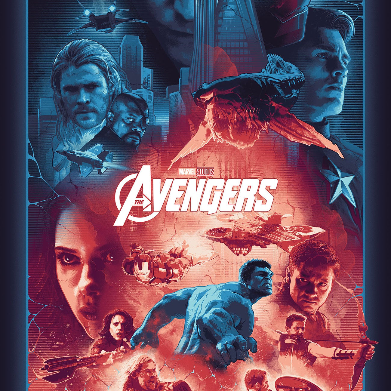 John Guydo "The Avengers" Timed Edition - AP