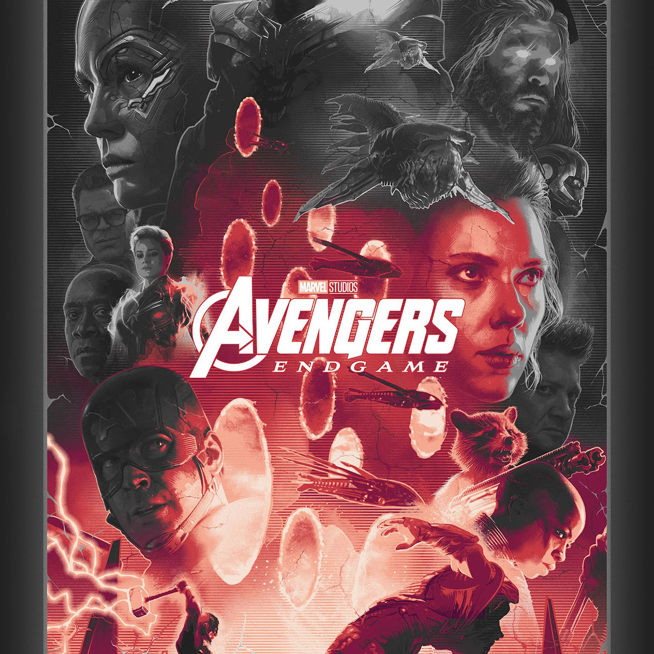 John Guydo "Avengers: Endgame" Noir Variant