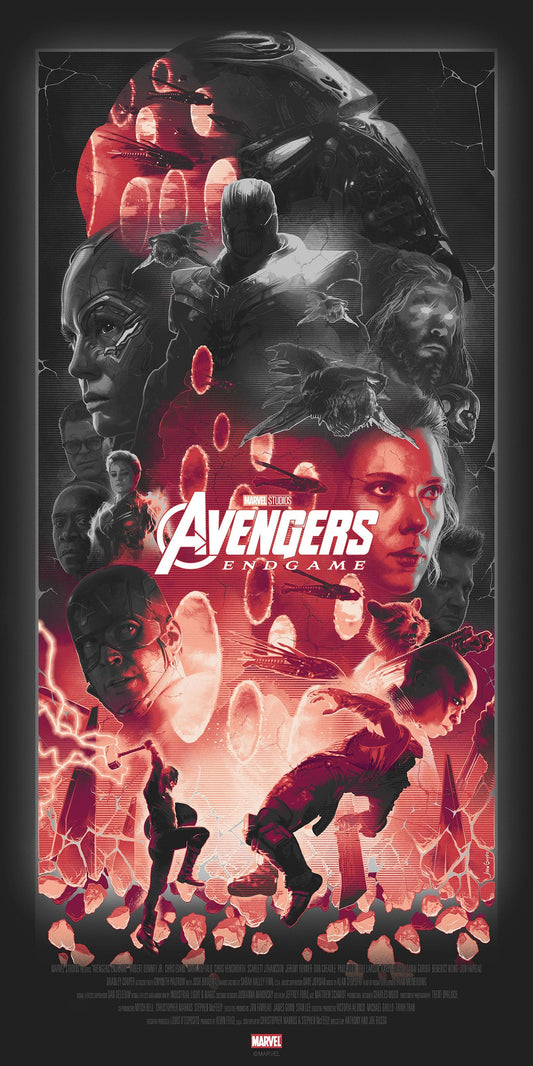 John Guydo "Avengers: Endgame" Noir Variant - AP