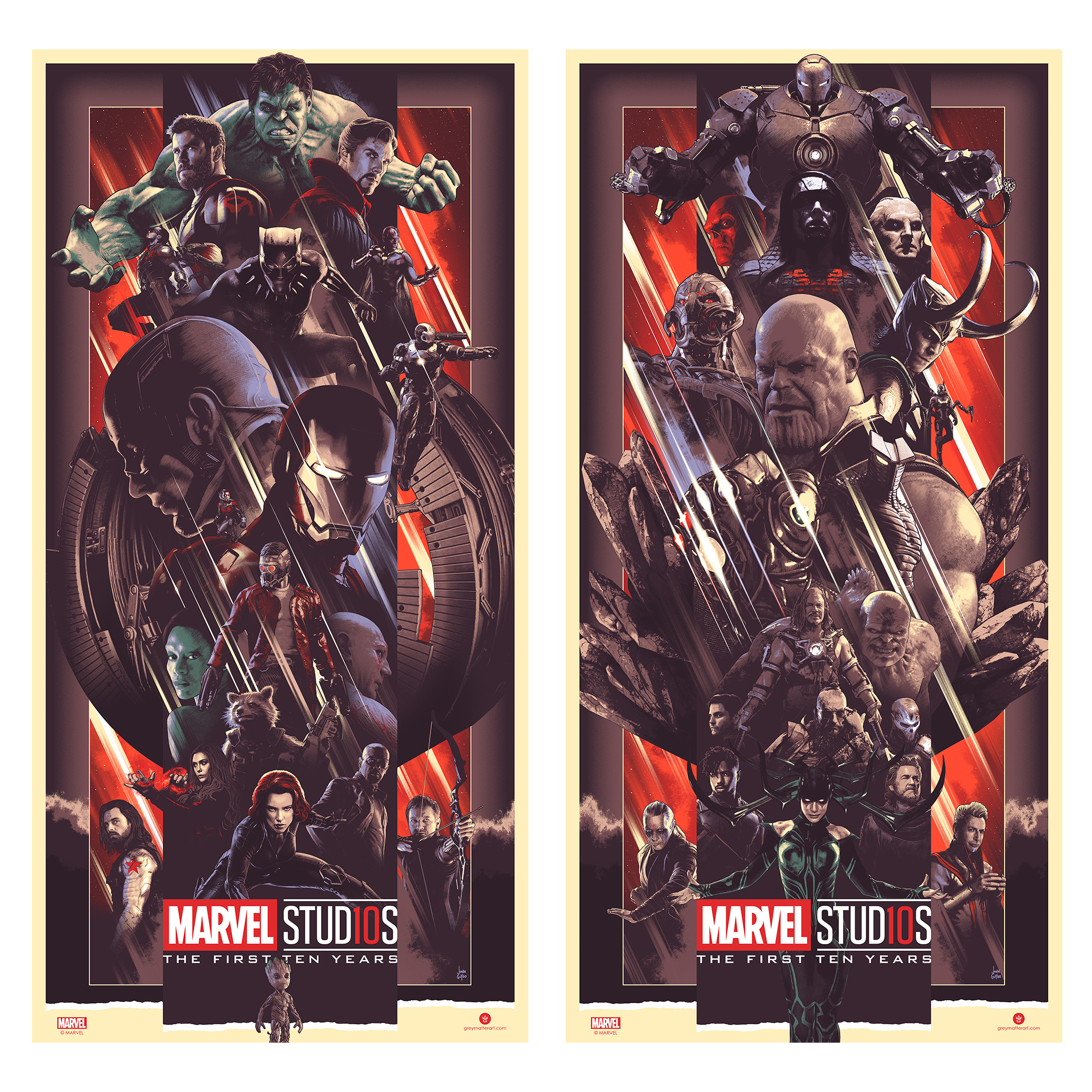 John Guydo "The First Ten Years" SET - Timed Edition