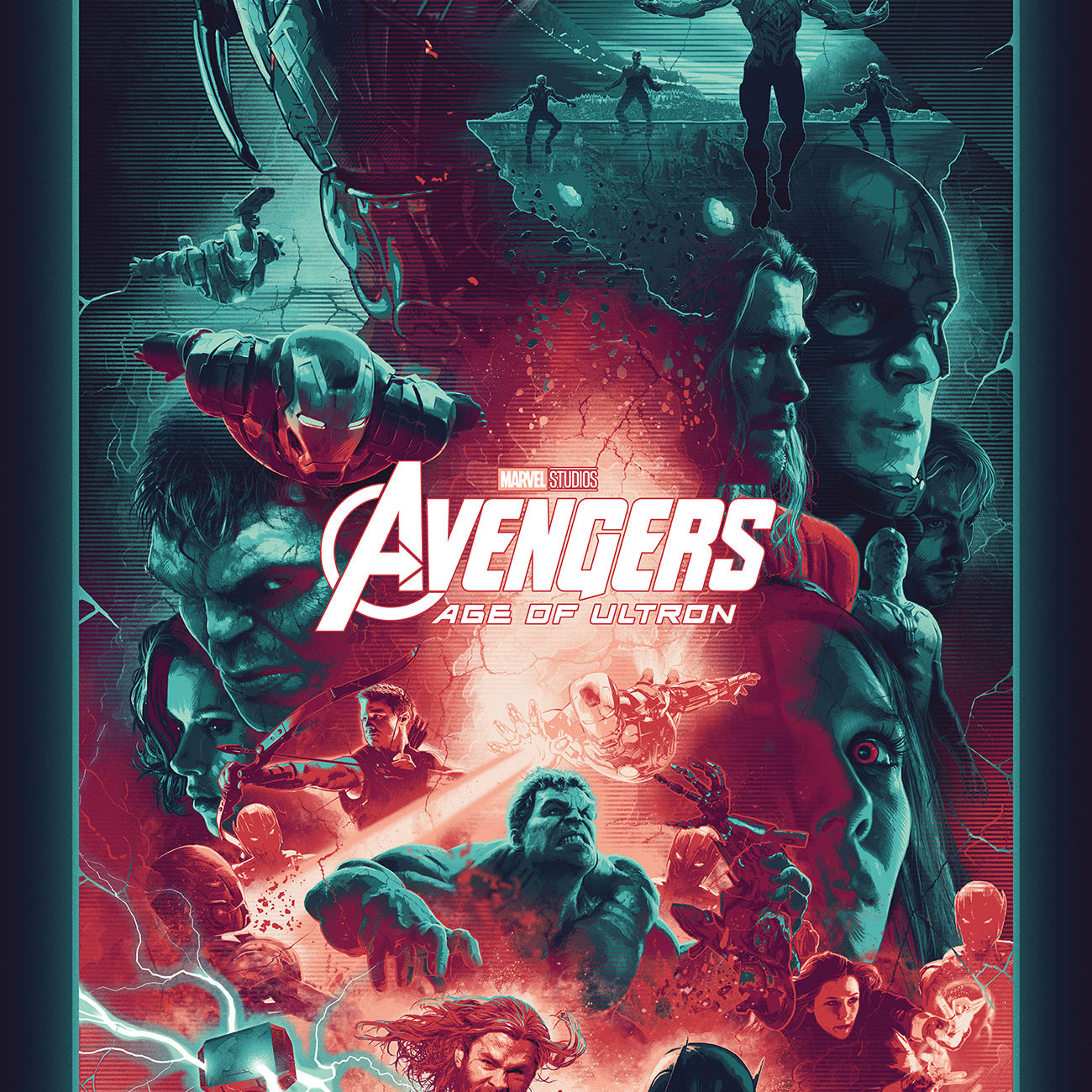 John Guydo "Avengers: Age of Ultron" Timed Edition