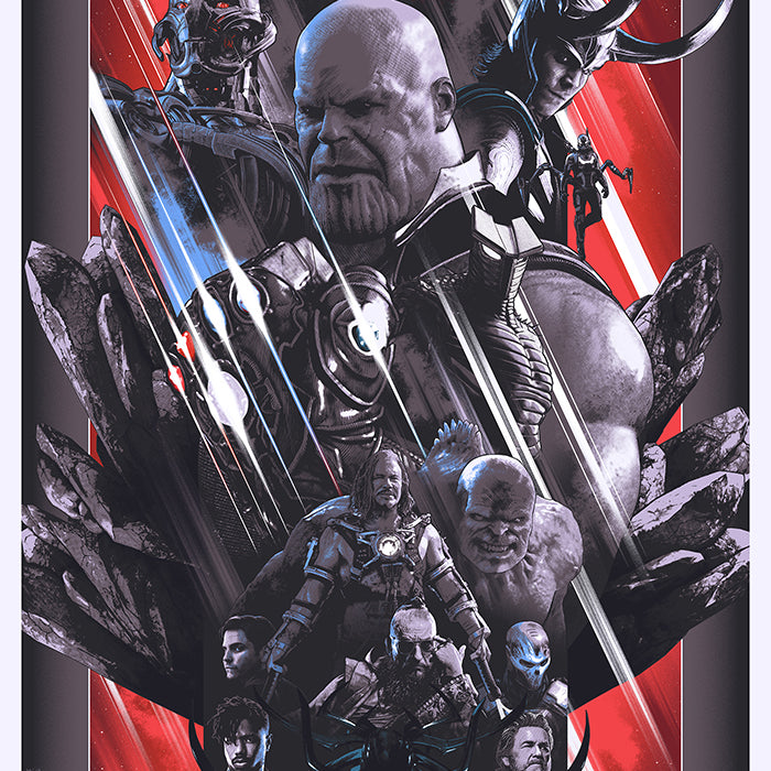 John Guydo "The First Ten Years" Villains Variant