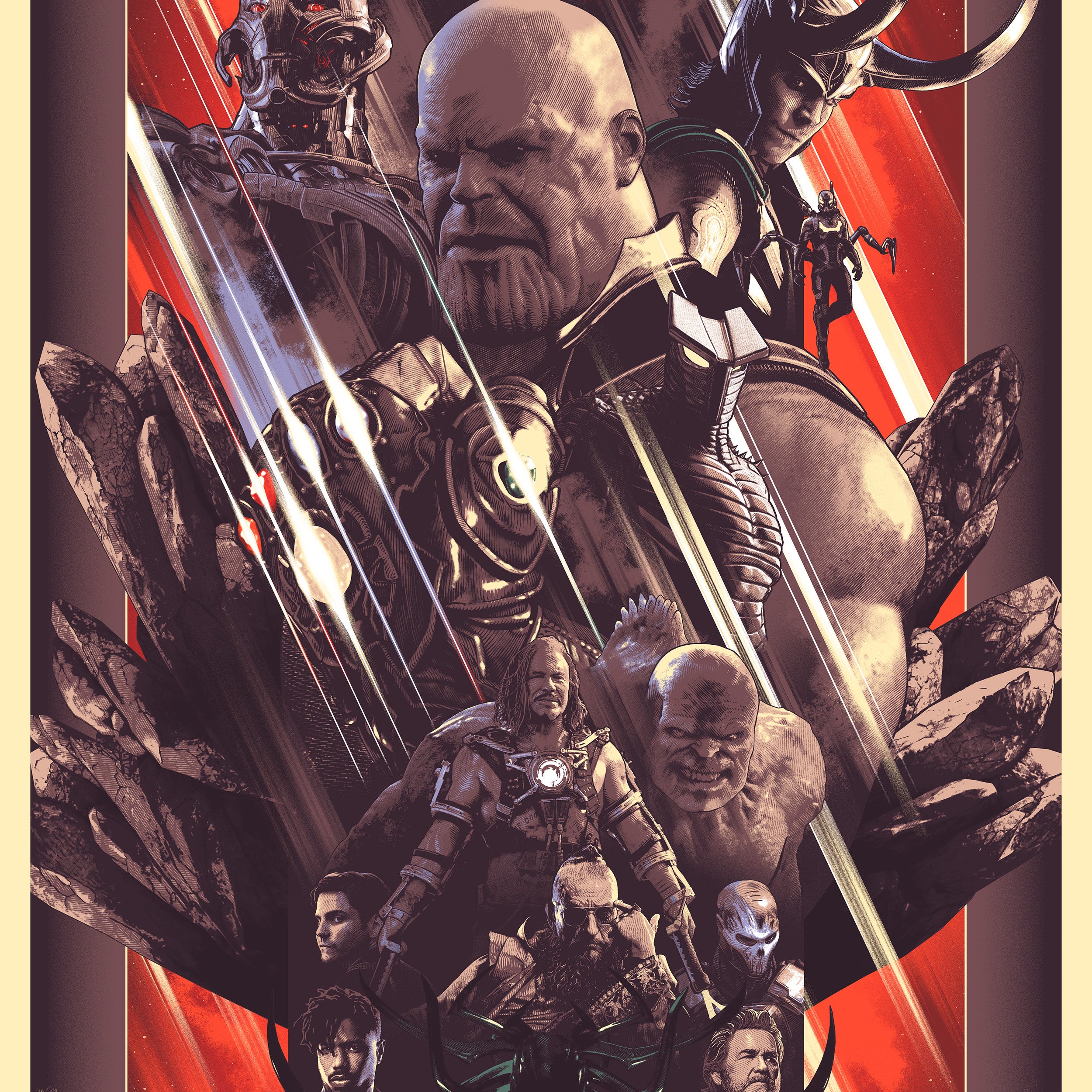 John Guydo "The First Ten Years" Villains - Timed Edition