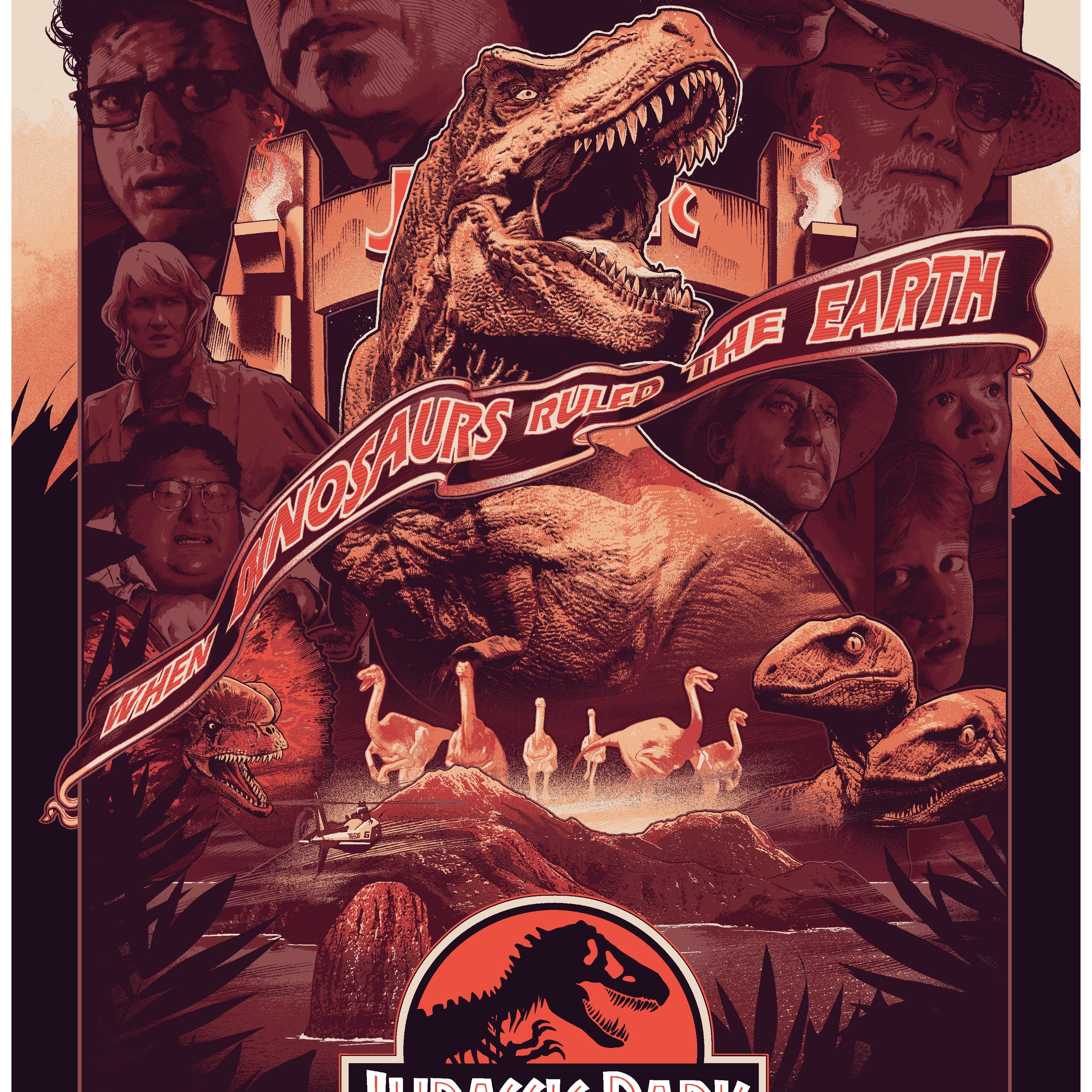 John Guydo "Jurassic Park" NYCC Variant