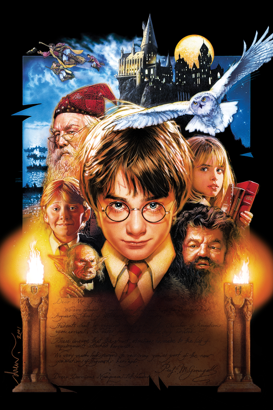 Drew Struzan "Harry Potter and the Sorcerer's Stone" Art Print