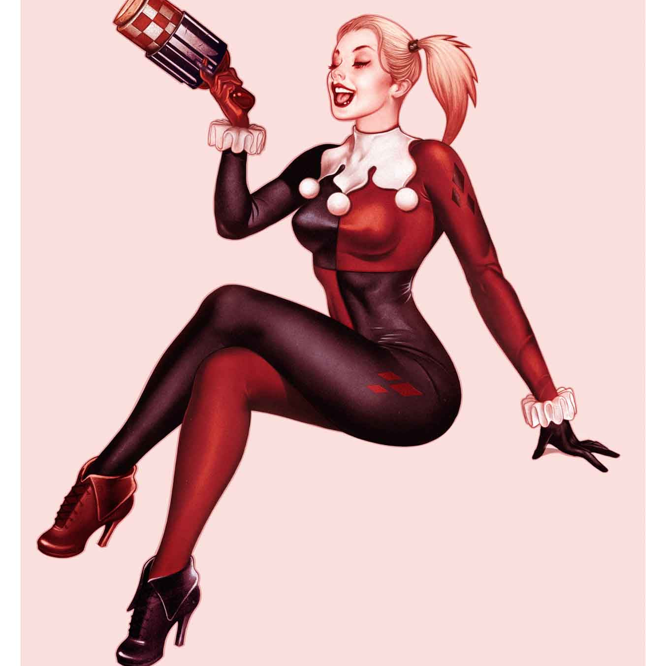 John Keaveney "Harley Quinn" Unmasked Comic Variant