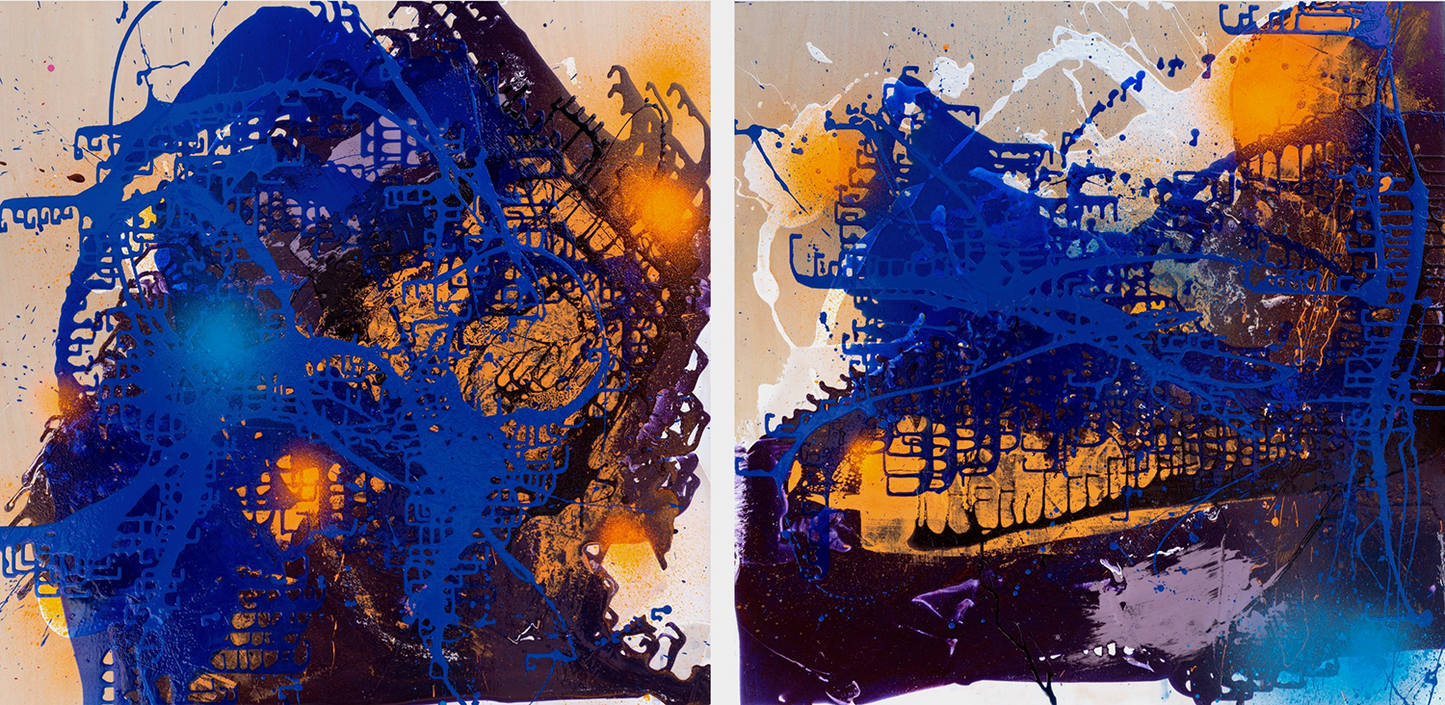 Joey Feldman "HiTekTek Diptych"