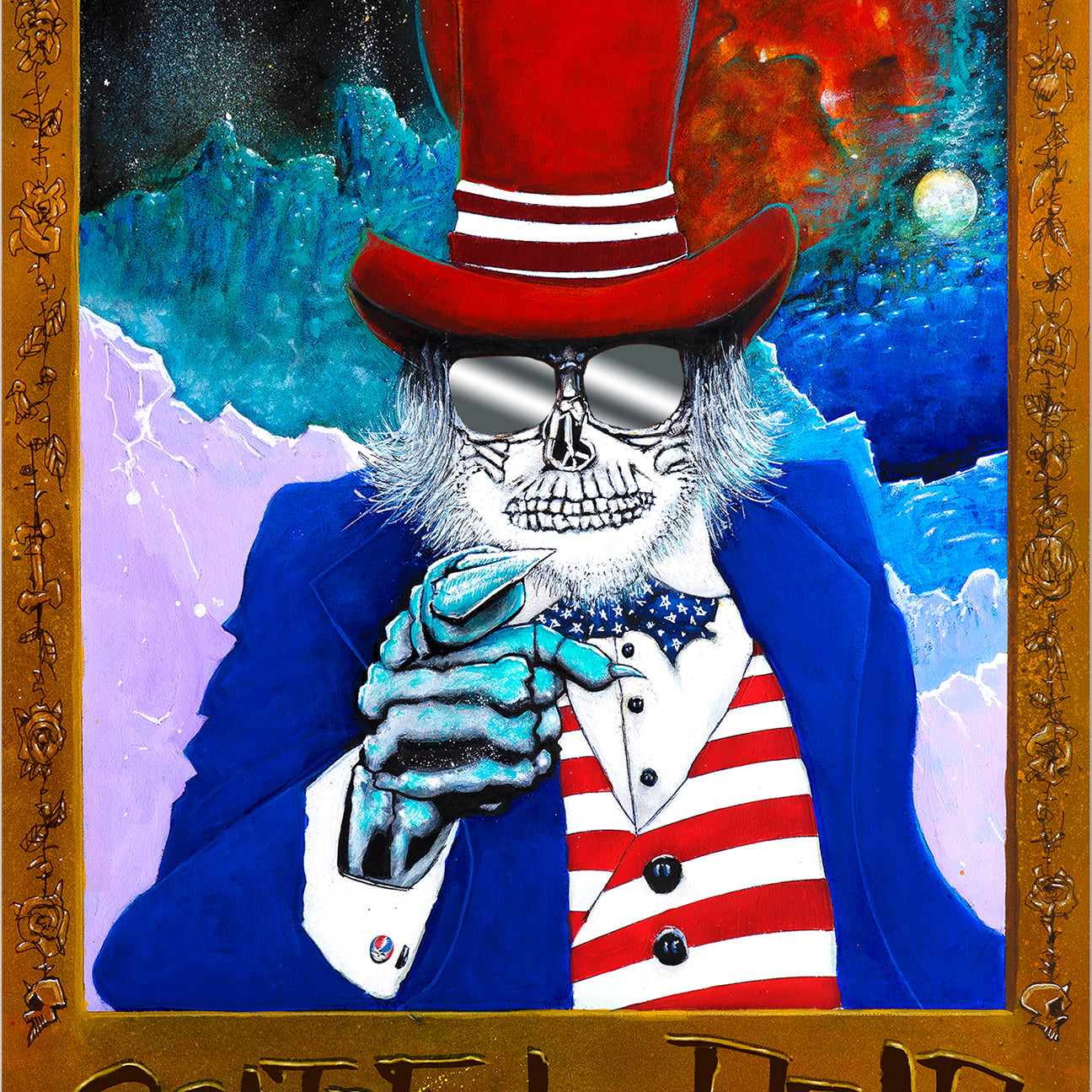 Joey Feldman "Grateful Dead: Uncle Sam Wants You" Hot Foil Stamp Variant