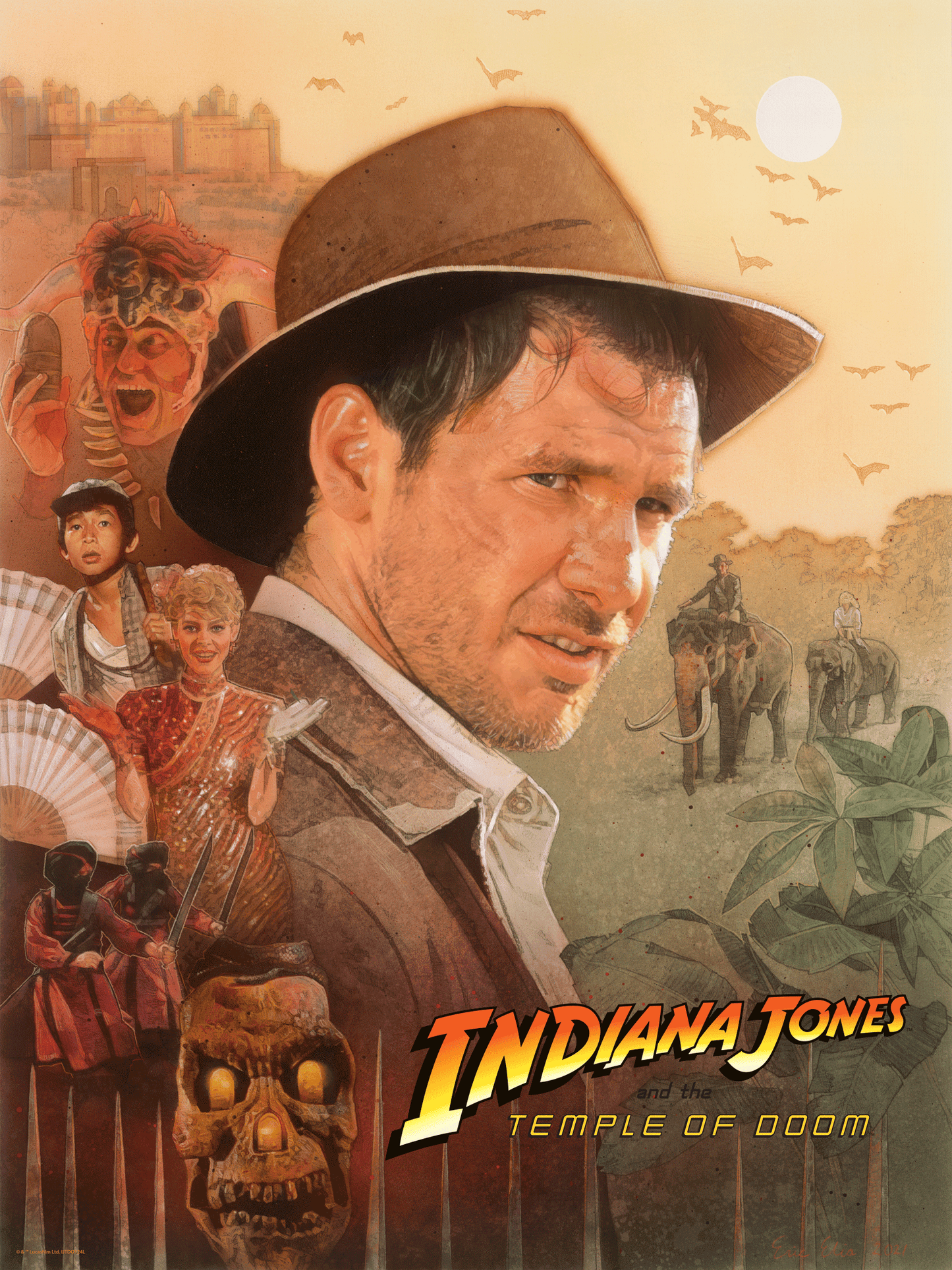 Eric Elia "Indiana Jones Trilogy" SET