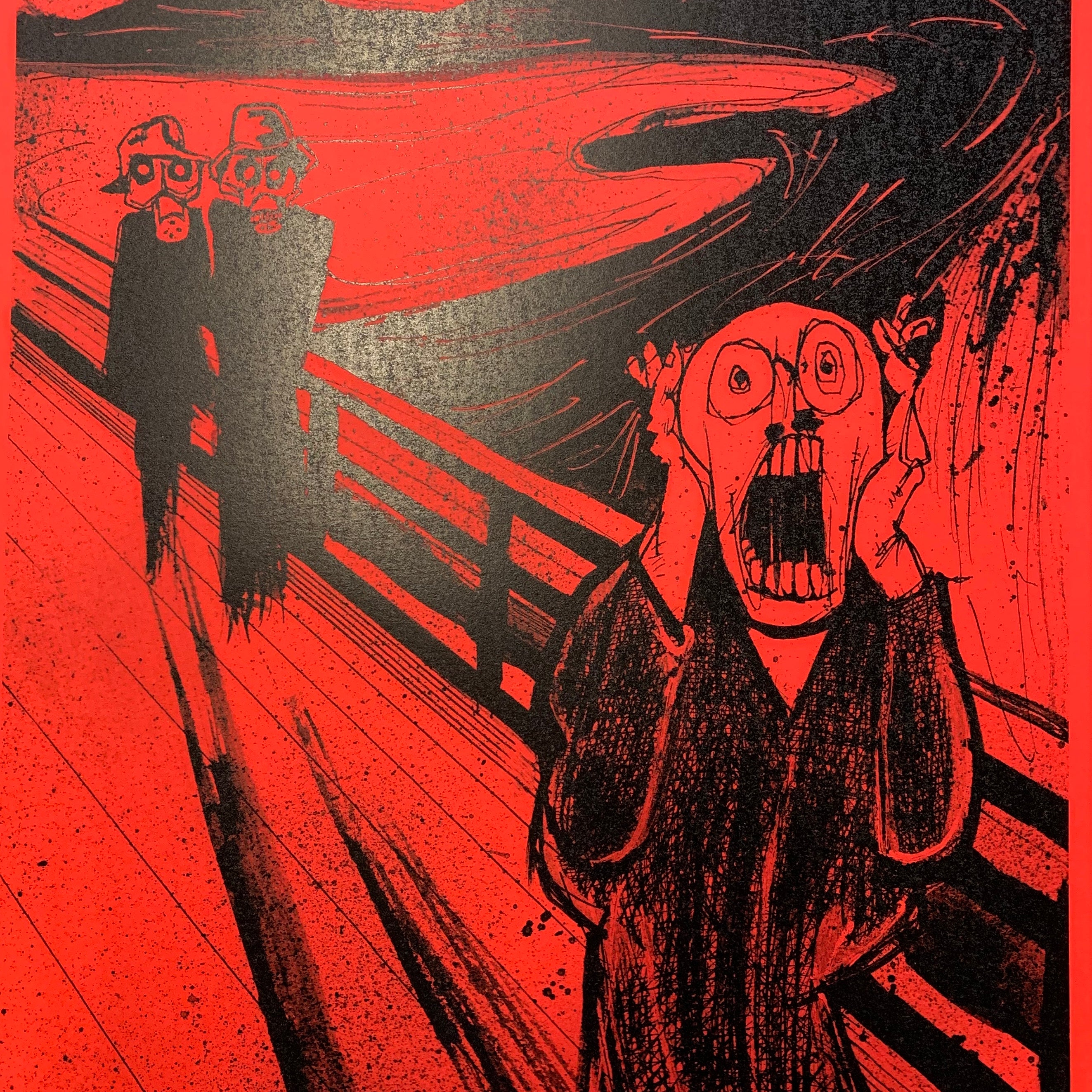 Joey Feldman "Another Scream" Red Paper Variant