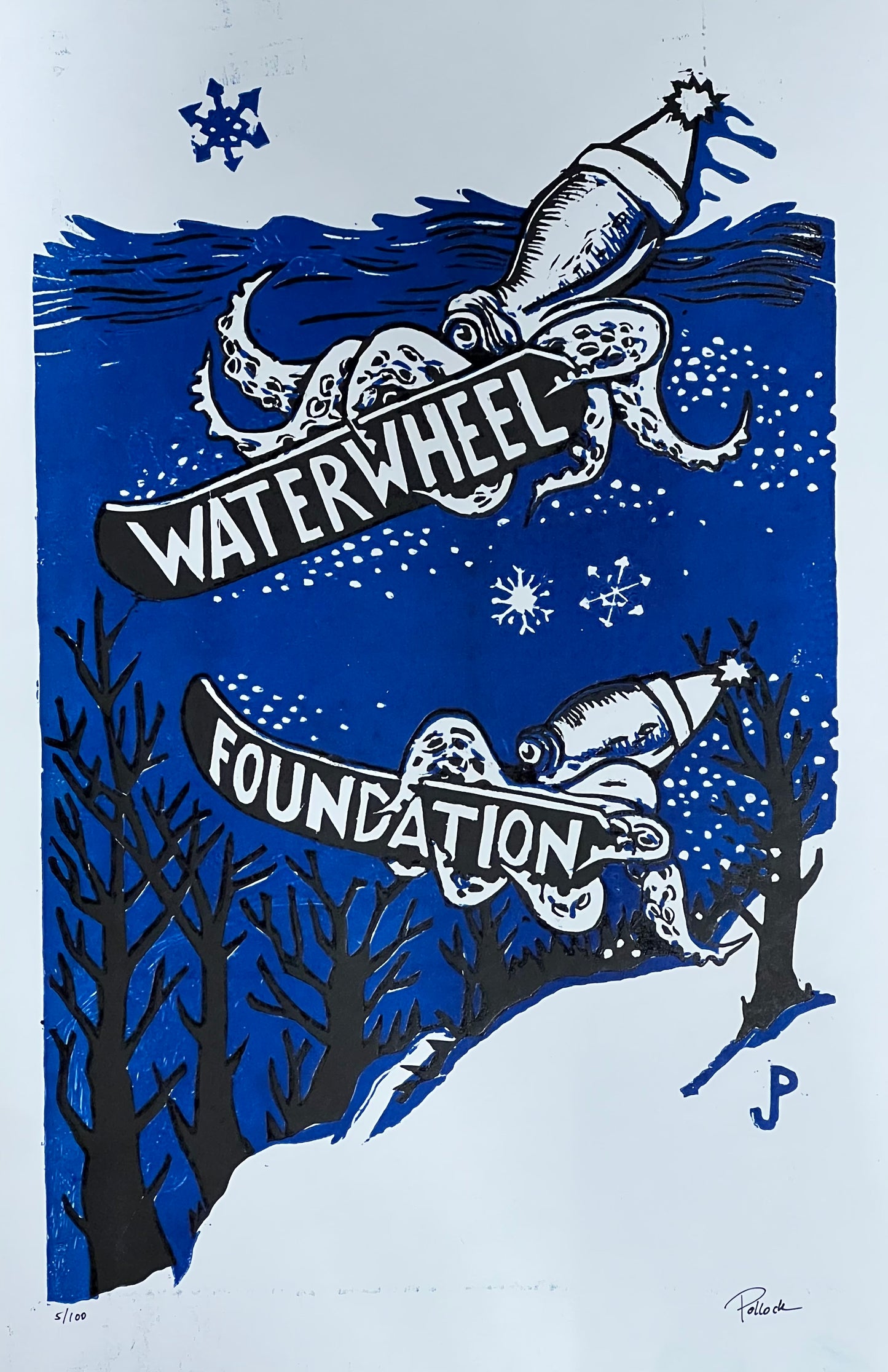 Jim Pollock "Waterwheel Foundation 2021" AP Edition