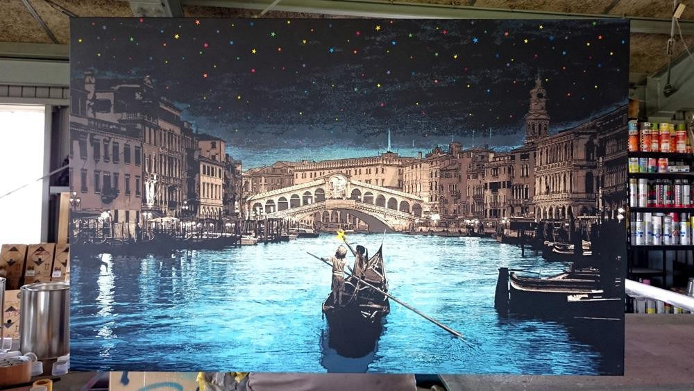 Roamcouch "Wish Upon A Star - Venice" Canvas