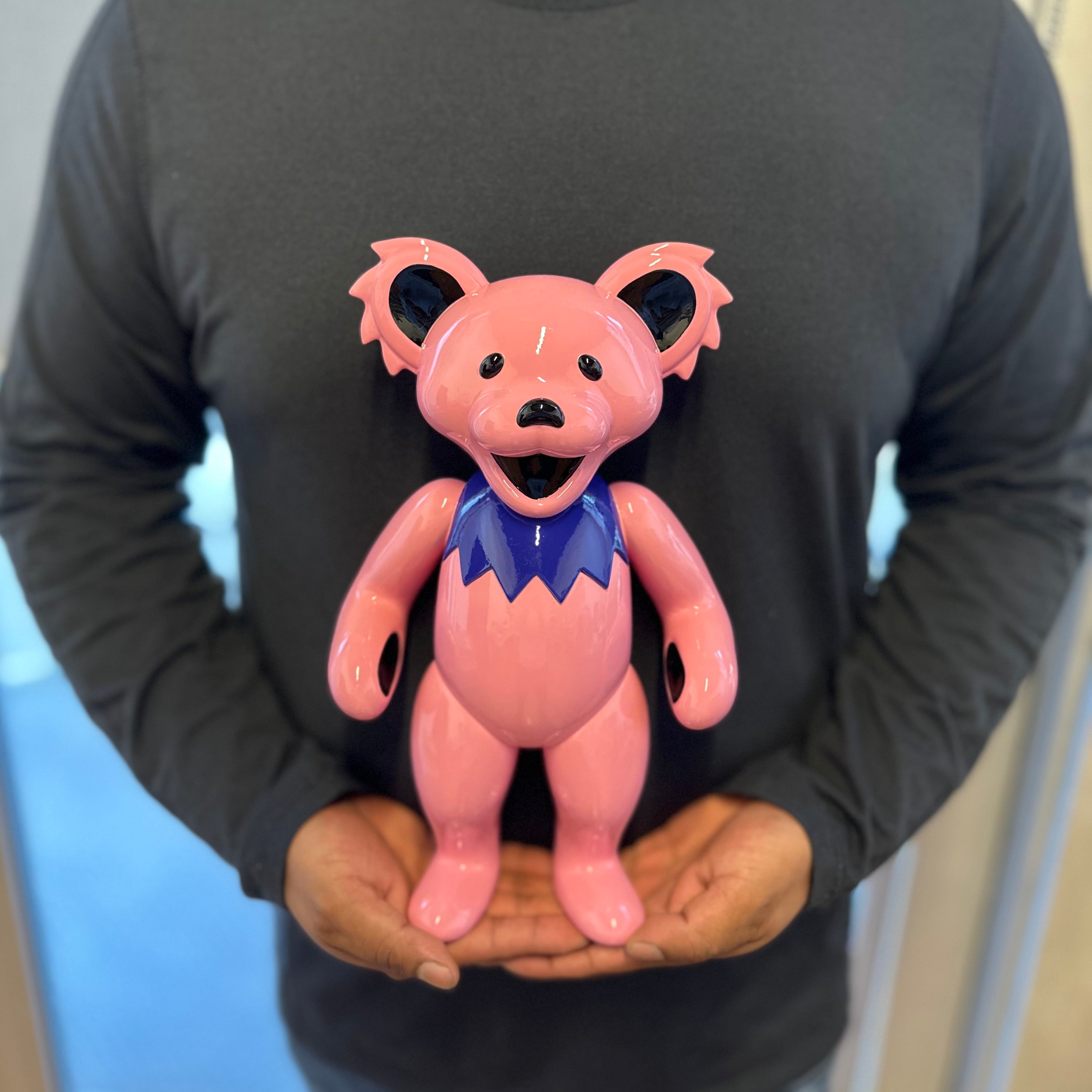MEGA Grateful Dead Bear (Pink) - Resin Statue