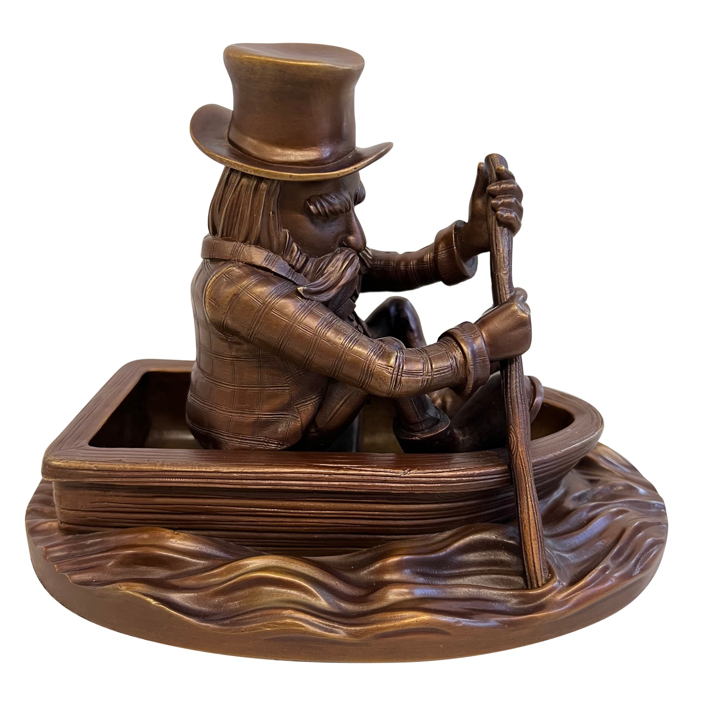 David Welker "The Boat Man" Bronze Statue & Print