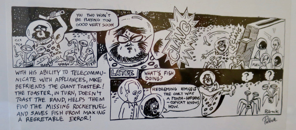 Phish Fishman space comic featured in Spring 1995 Doniac Schvice