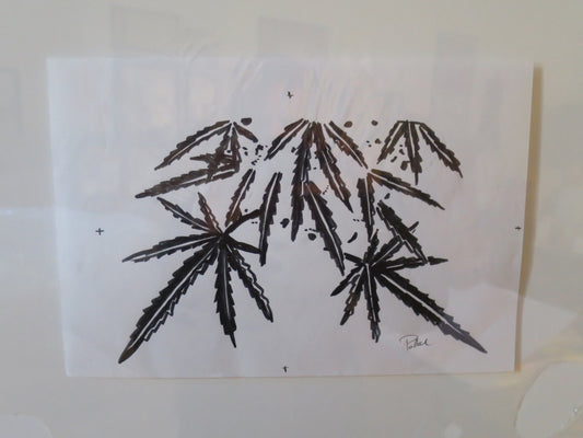 Buds & Weed OG Black Marker sketch