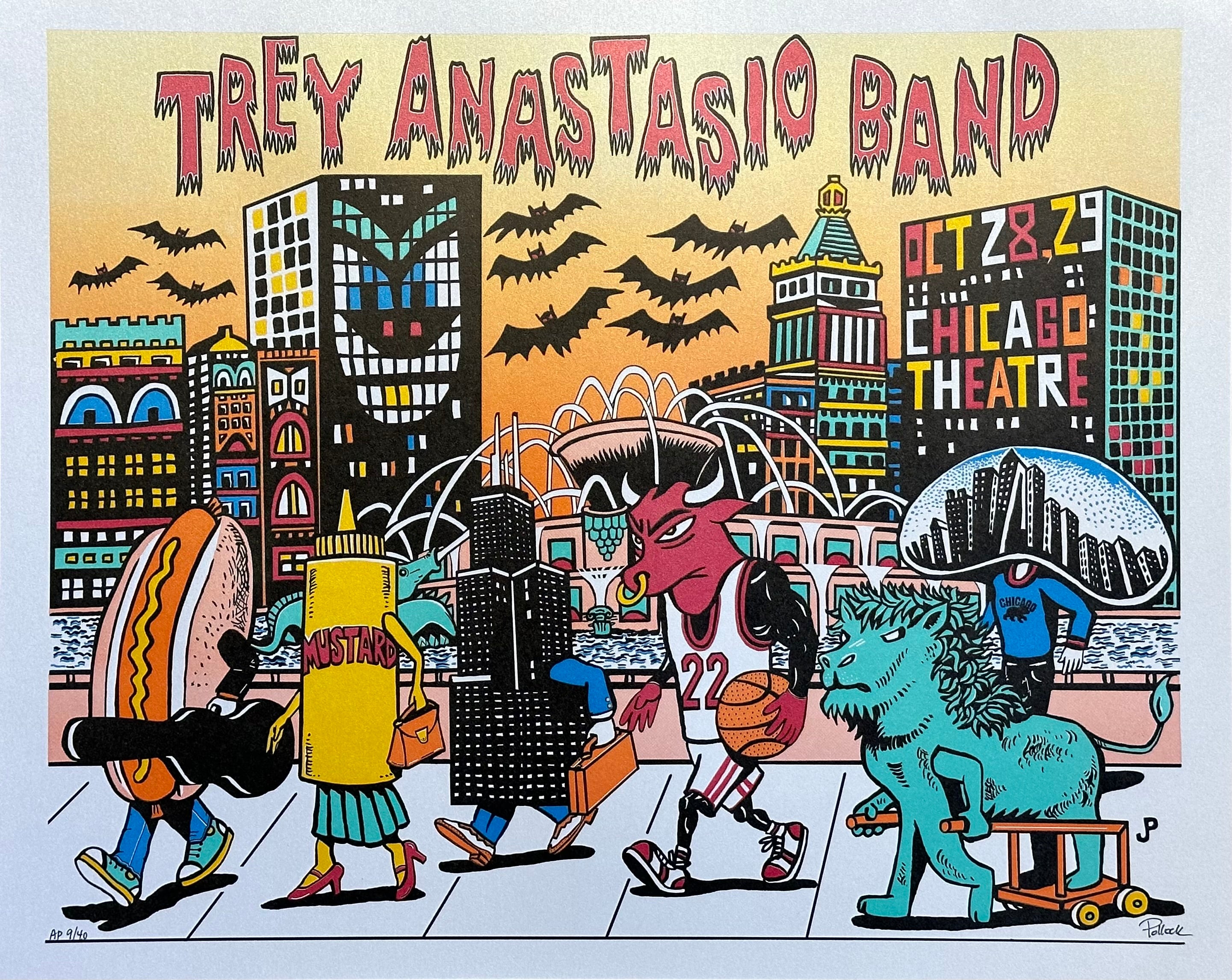Jim Pollock "Trey Anastasio Band - Chicago Theatre" Dusk Edition