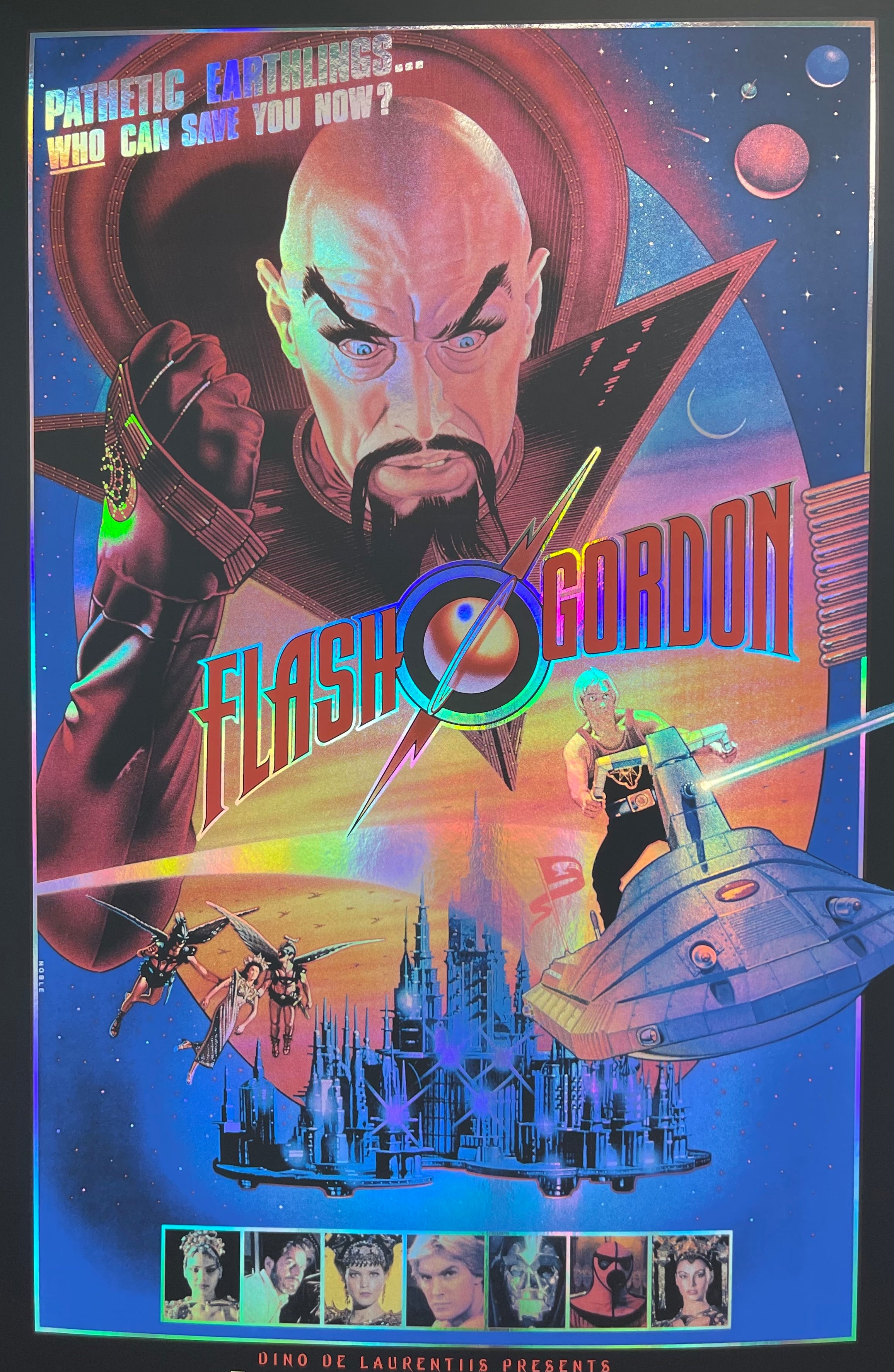 Flash Gordon Art Print by outlet Lawrence Noble