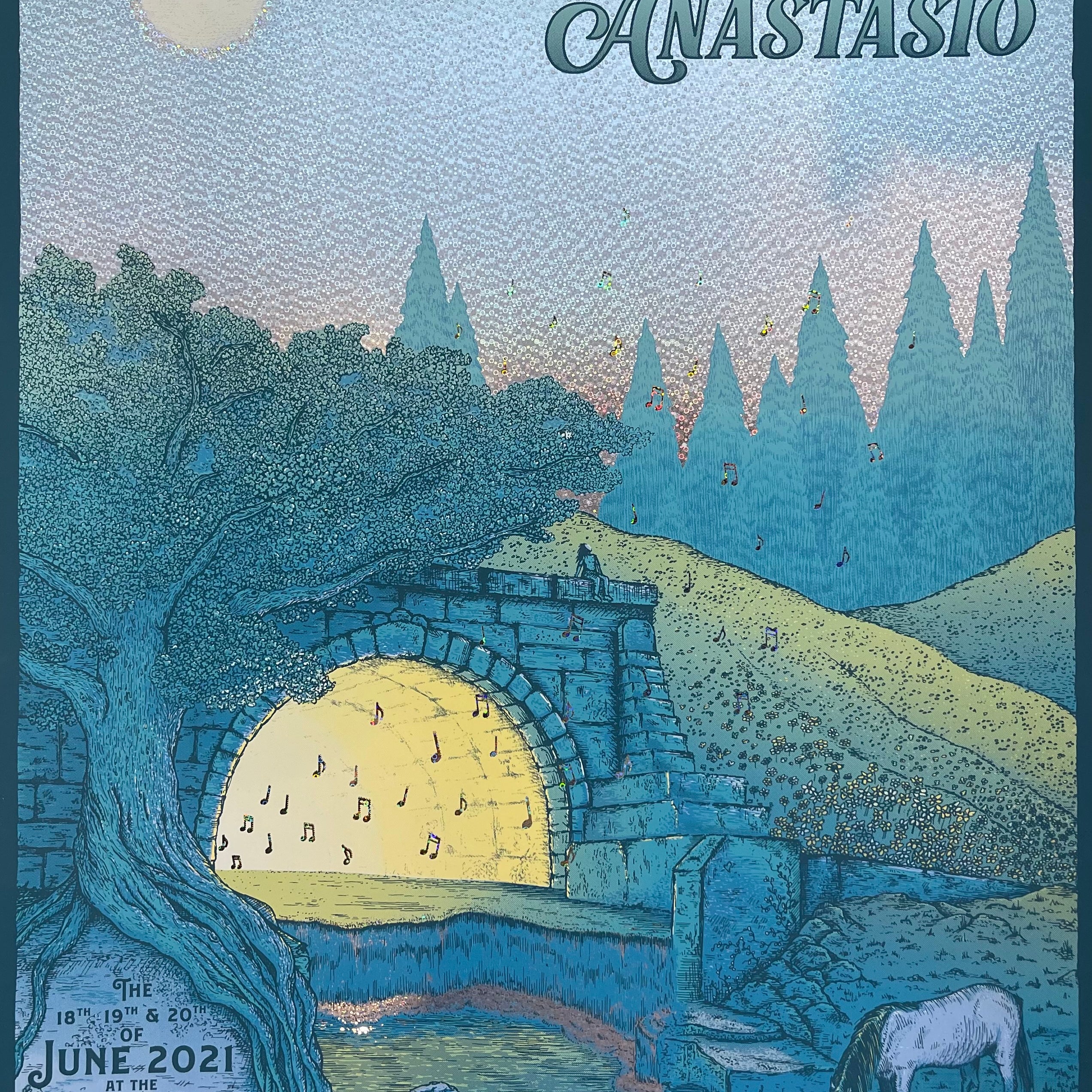 Max Wesoloski "Trey Anastasio - SPAC" Foil Variant
