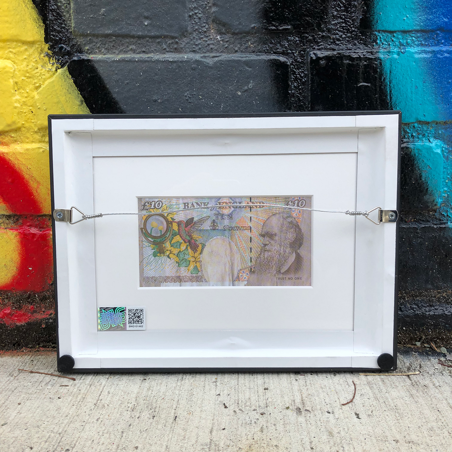 Banksy Di-Faced Tenner (Framed)