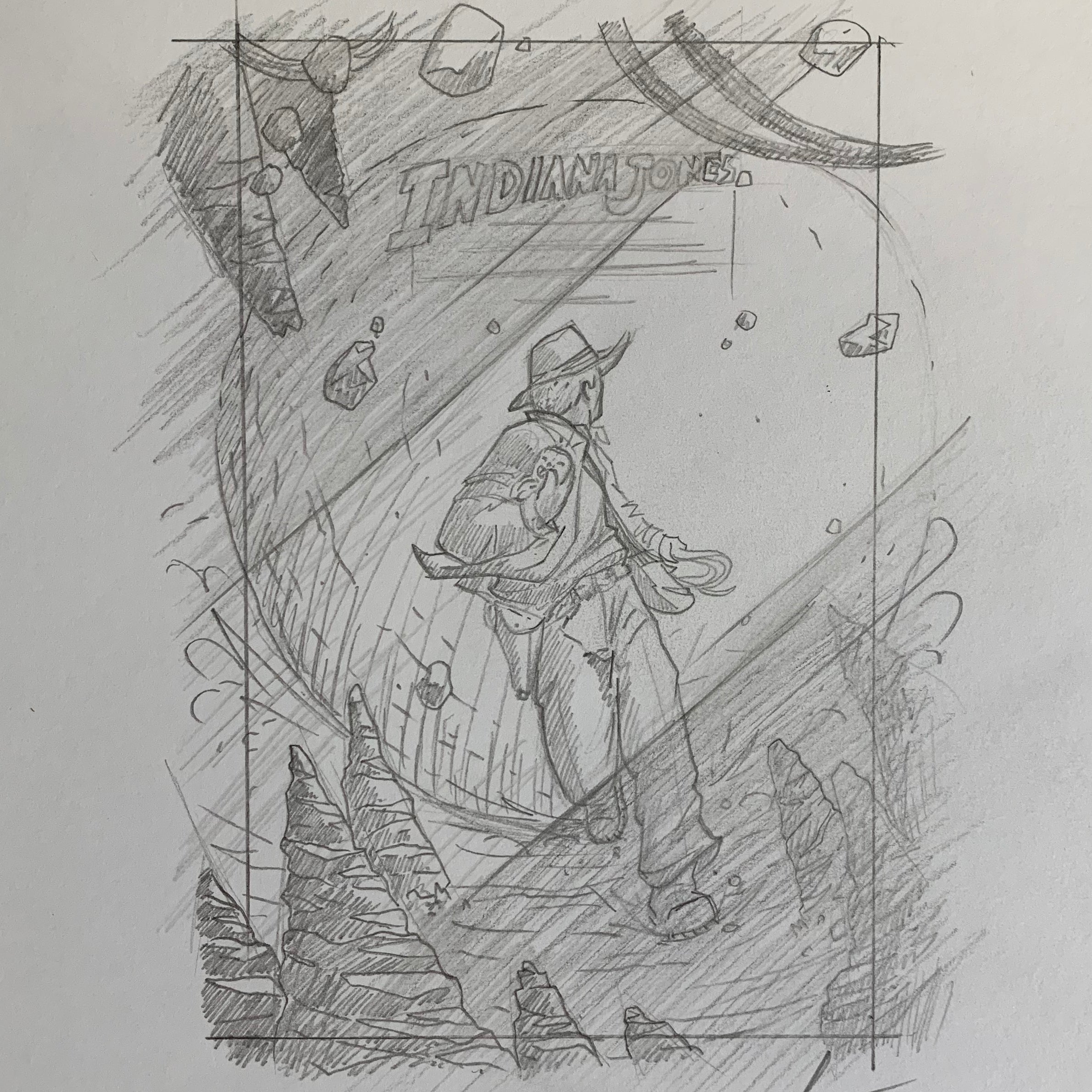 Florey "Indiana Jones Concept Sketch"