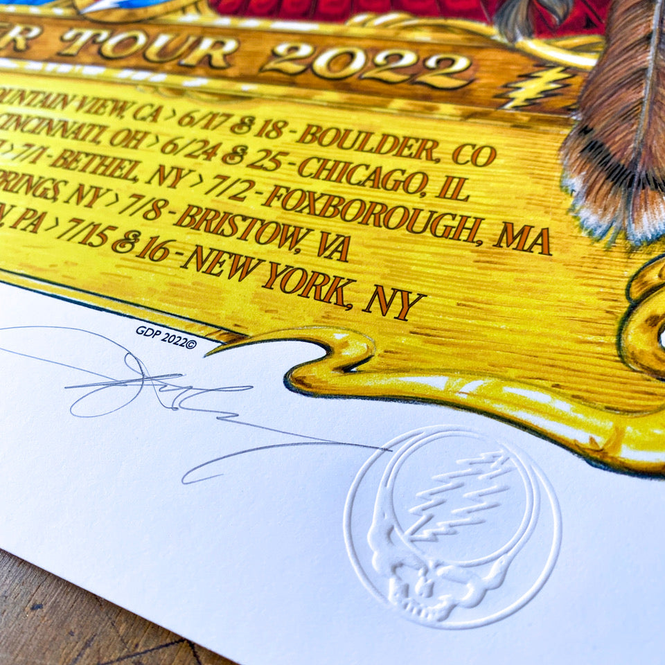 AJ Masthay "Dead & Co. - Summer Tour 2022"
