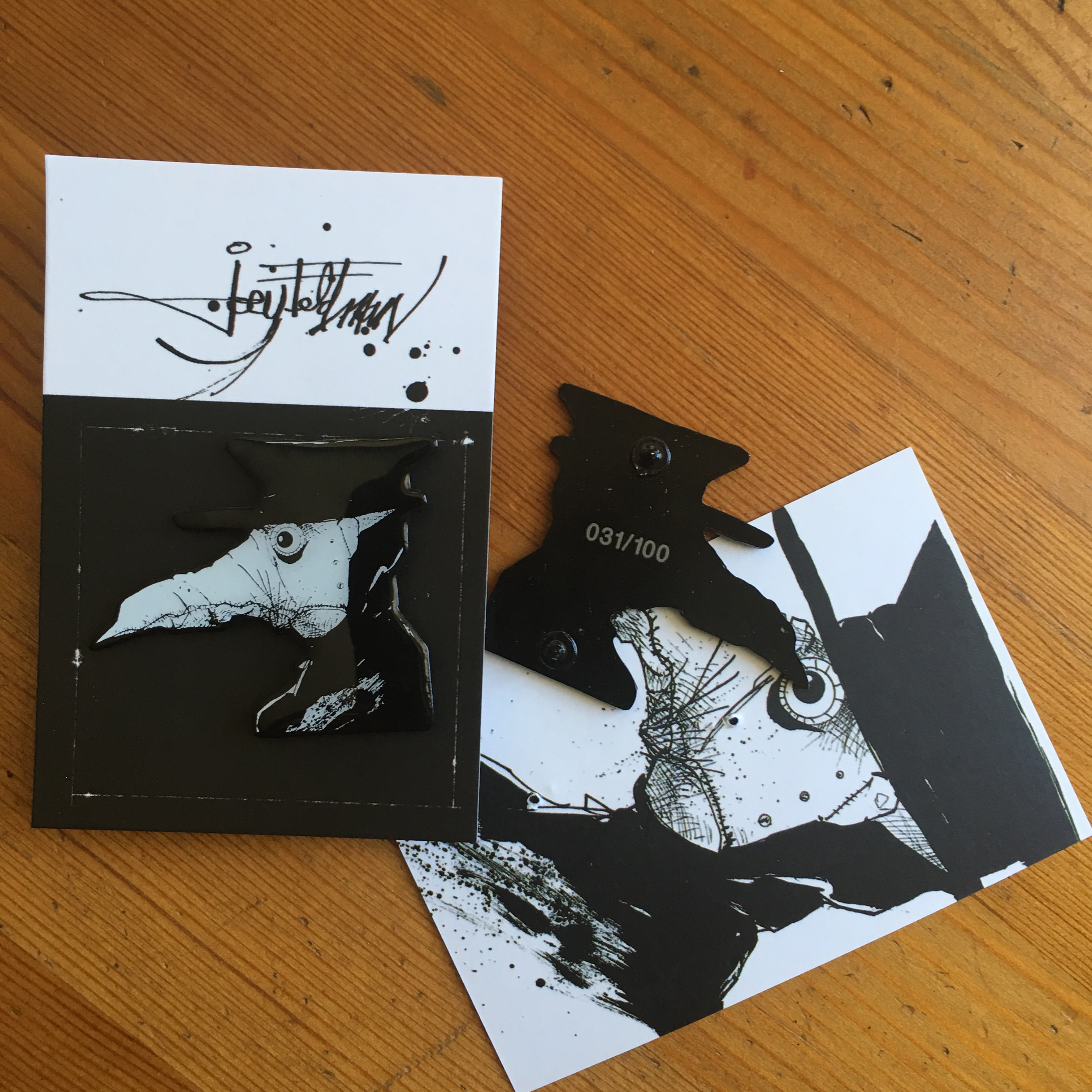 Joey Feldman "The Good Plague Doctor" Lapel Pin