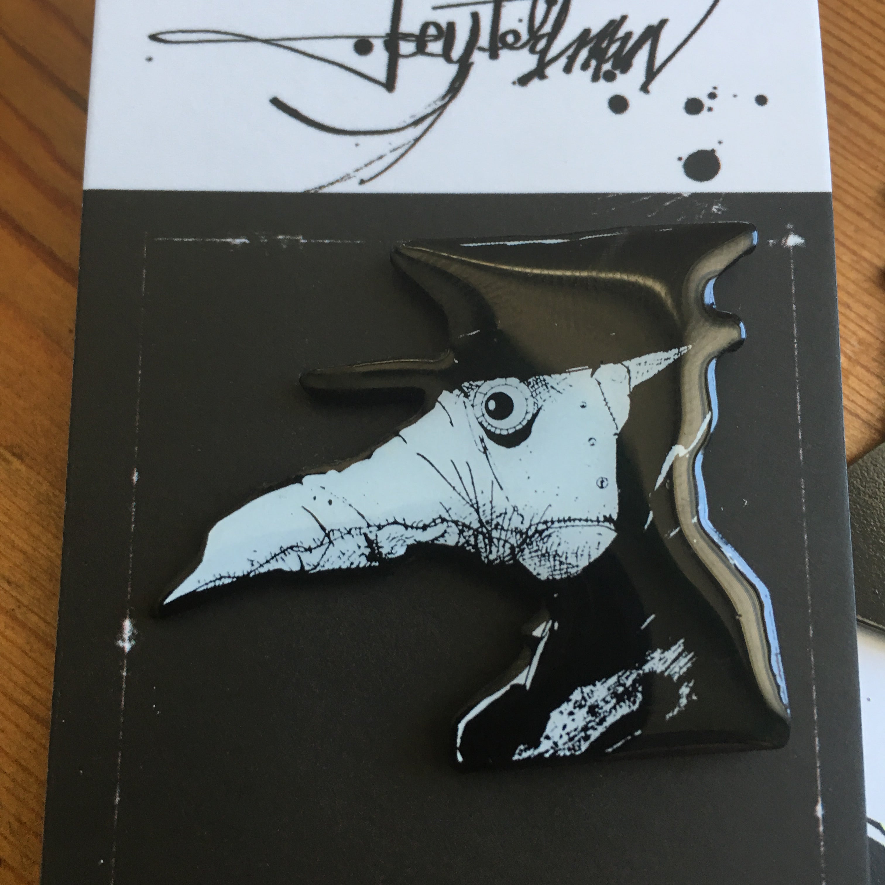 Joey Feldman "The Good Plague Doctor" Lapel Pin