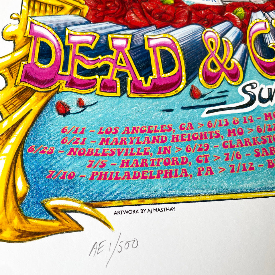 AJ Masthay "Dead & Co. - VIP Summer Tour 2022"