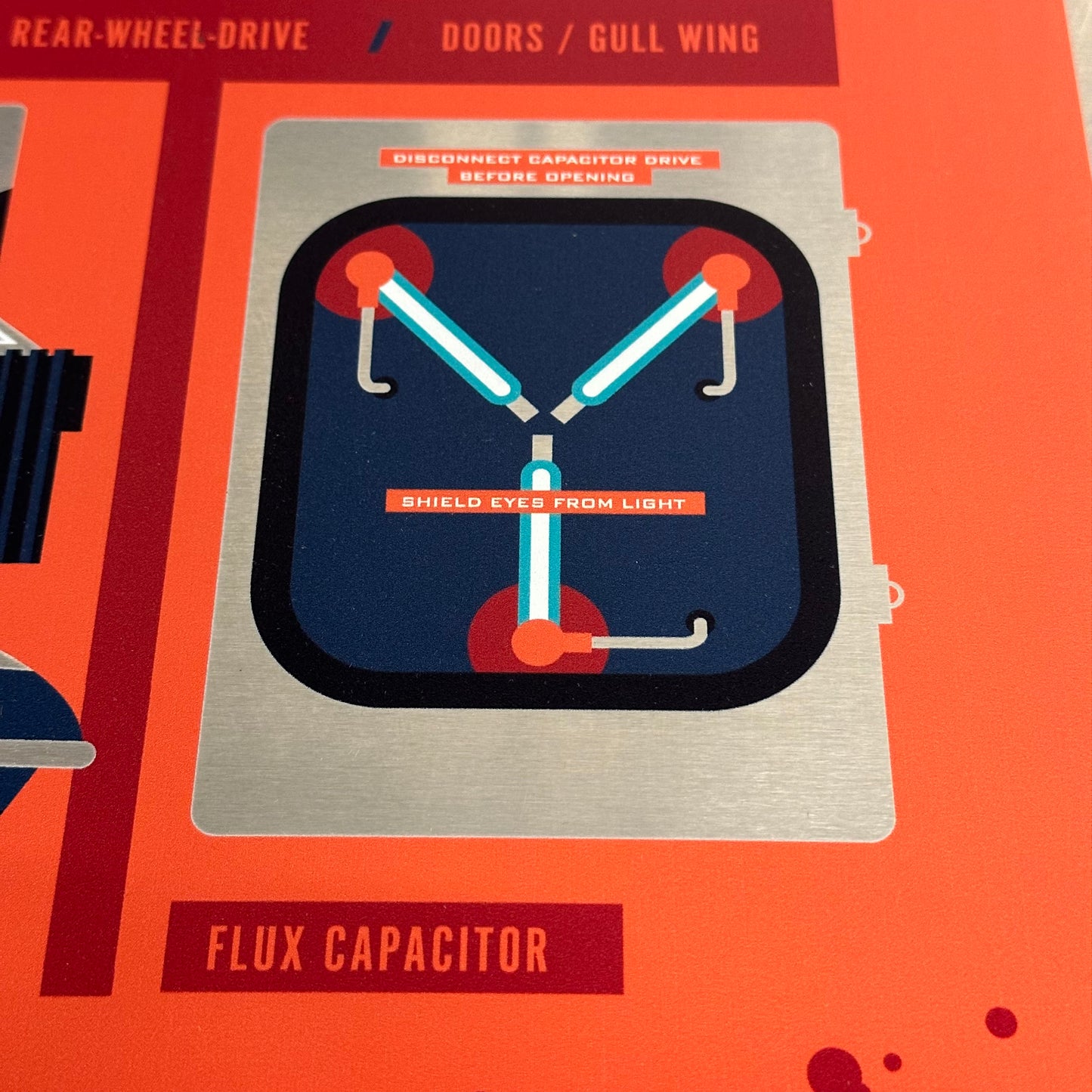 Tom Whalen "Back to the Future: Part II" Aluminum Print