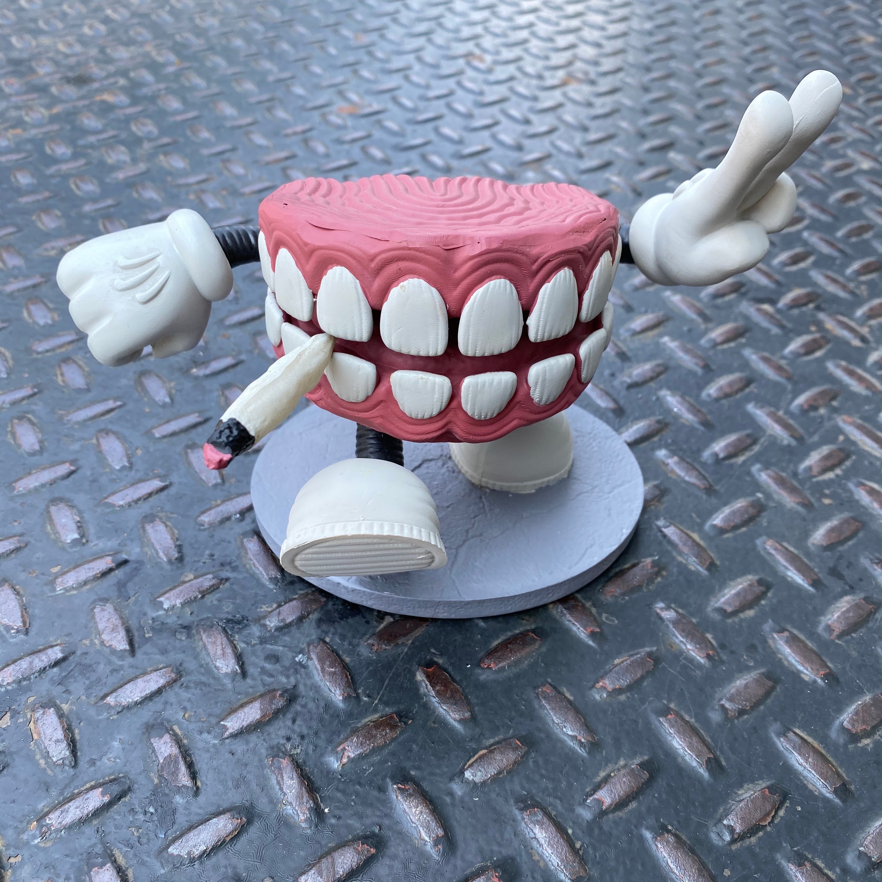 AJ Masthay "F@%K YOU, MAN" Resin Statue SET