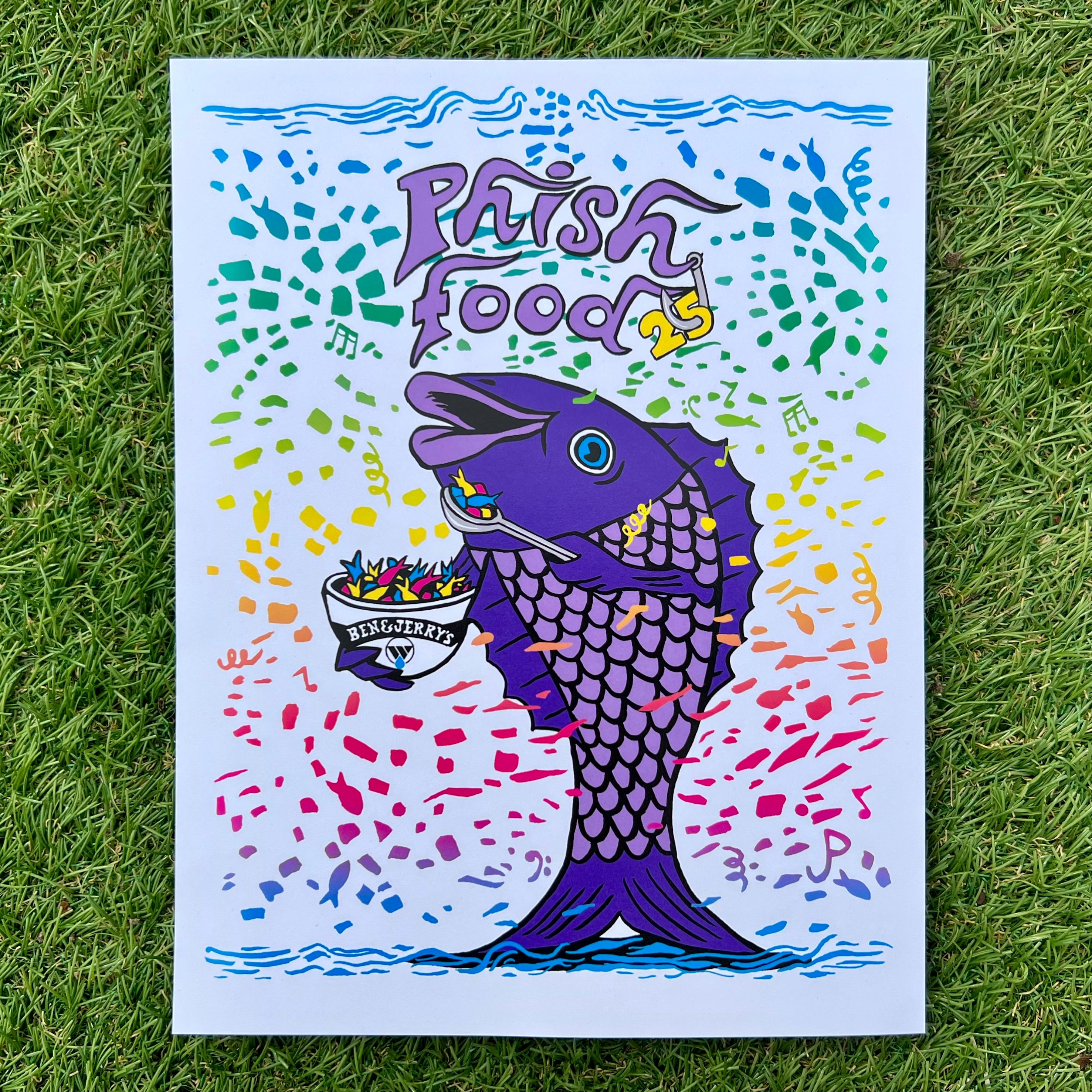 Jim Pollock "Phish Food" Digital - Charity Print
